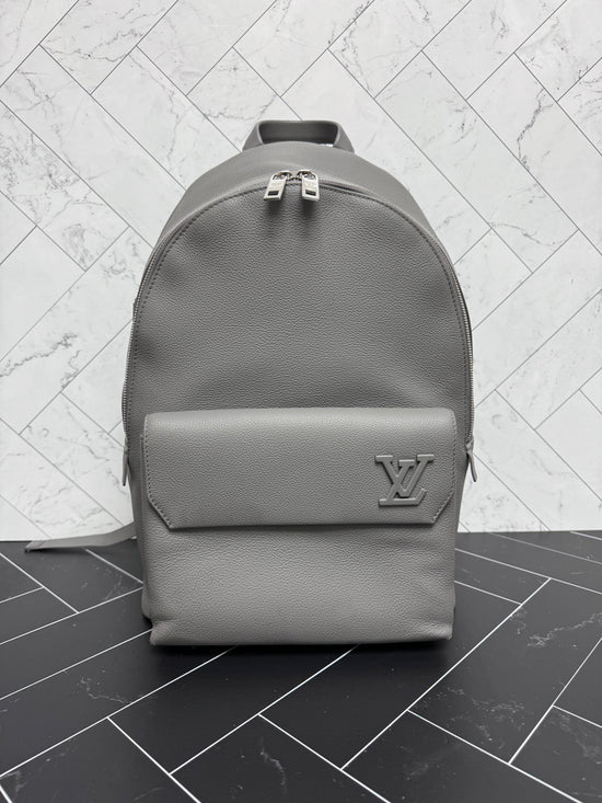 Louis Vuitton Grey Aerogram Takeoff Backpack