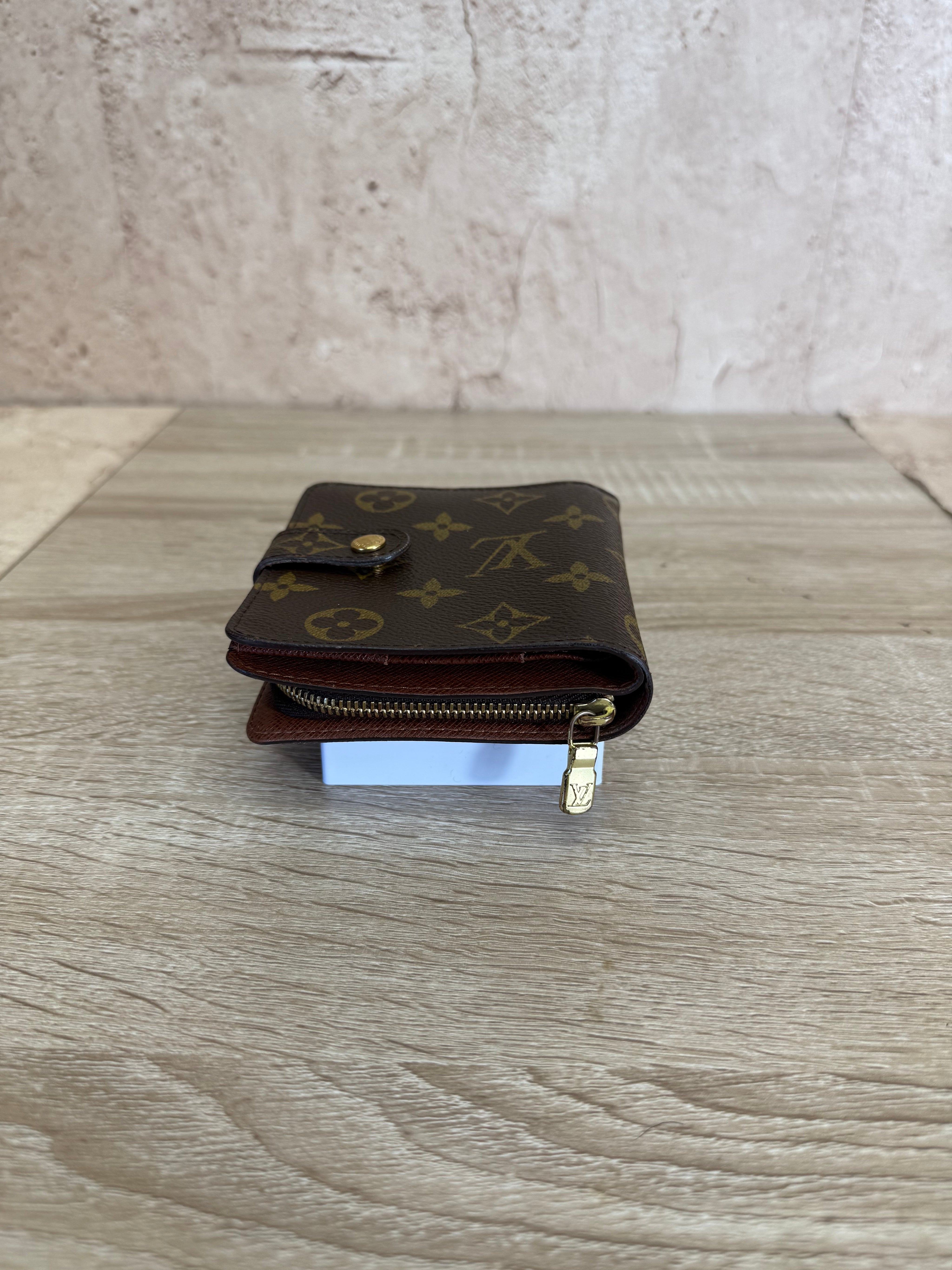 Louis Vuitton Monogram Compact Zippy Wallet