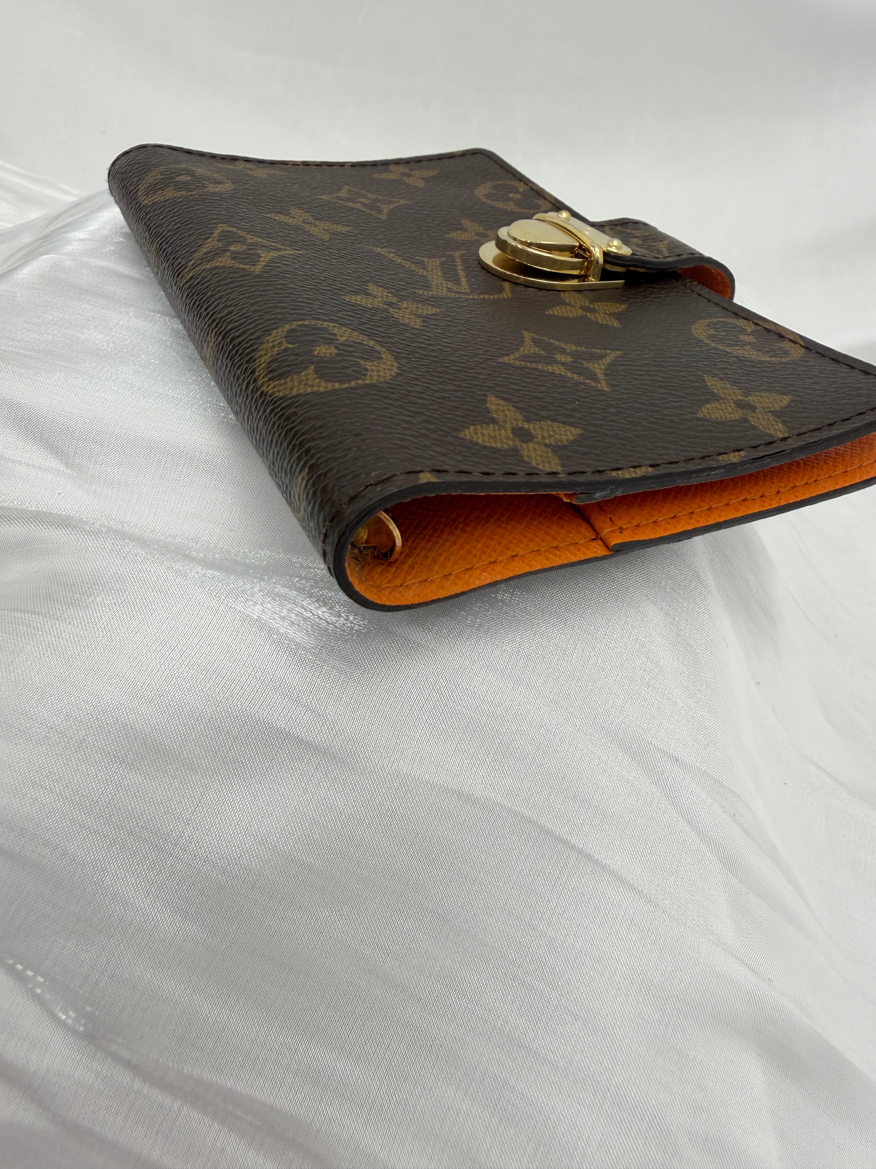 Louis Vuitton Monogram & Orange Koala Passport Agenda PM