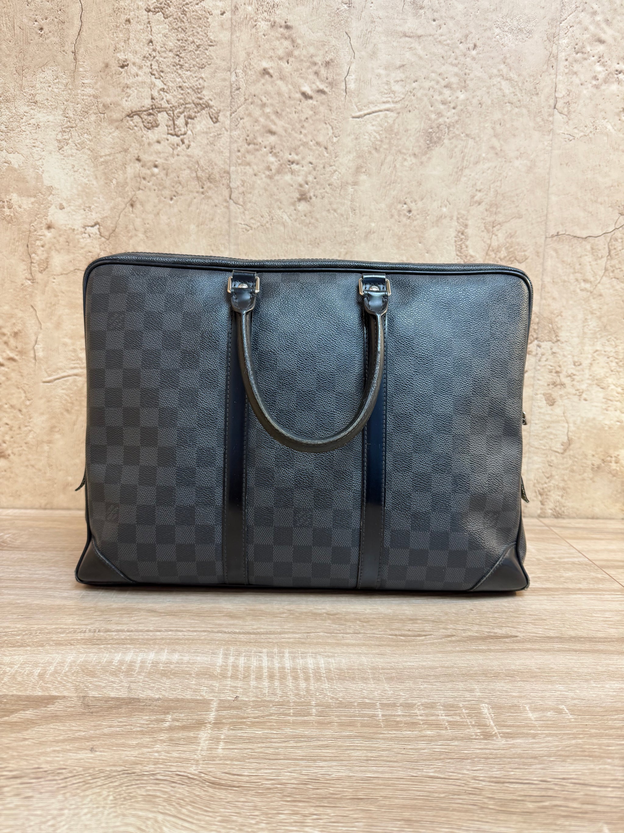 Louis Vuitton Damier Graphite Porte-Documents Briefcase PM