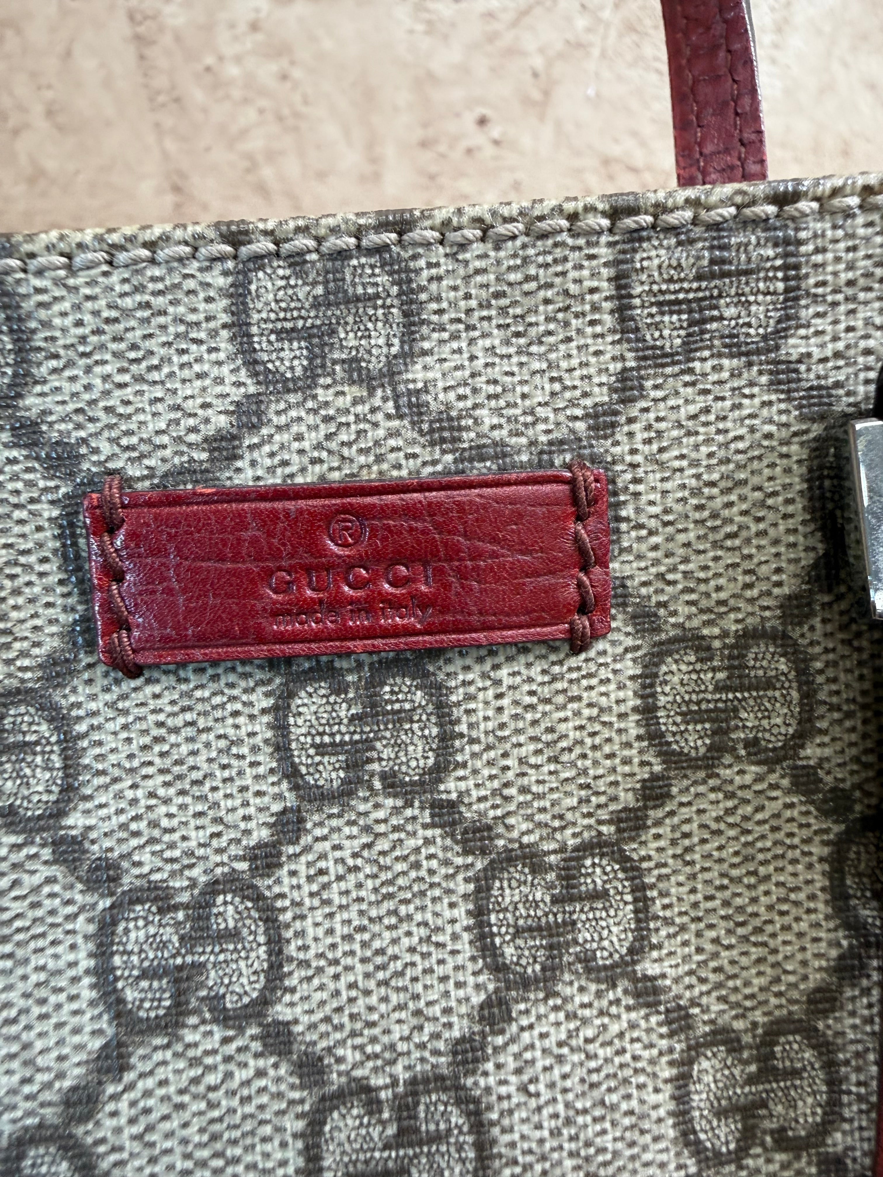 Gucci GG Supreme Mini Tote Bag