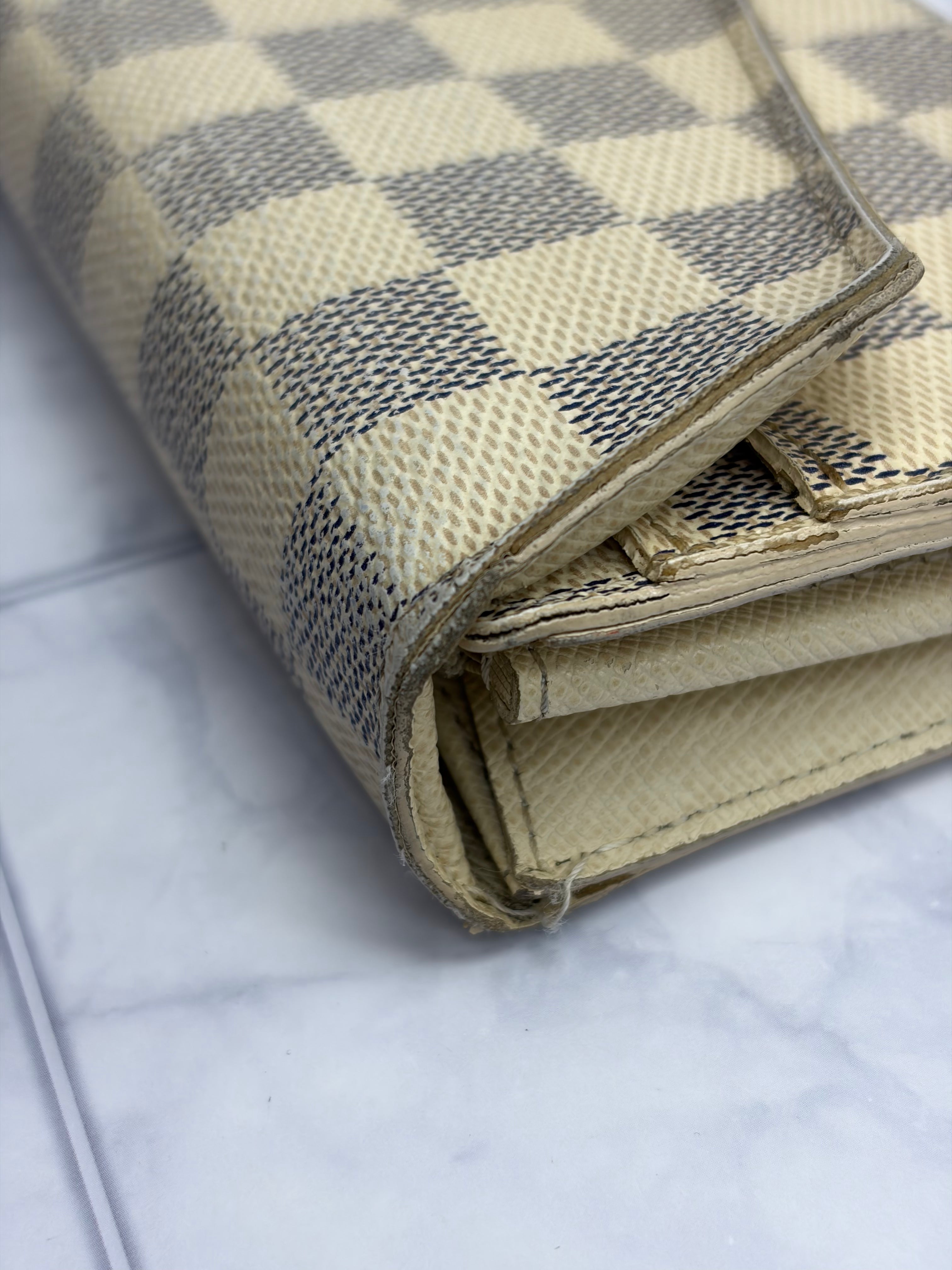 Louis Vuitton Damier Azur Sarah Wallet