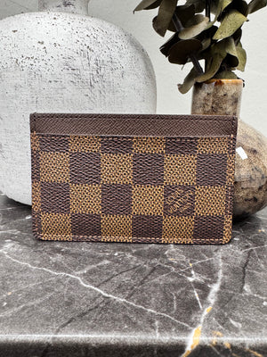 Louis Vuitton Damier Ebene Card Case
