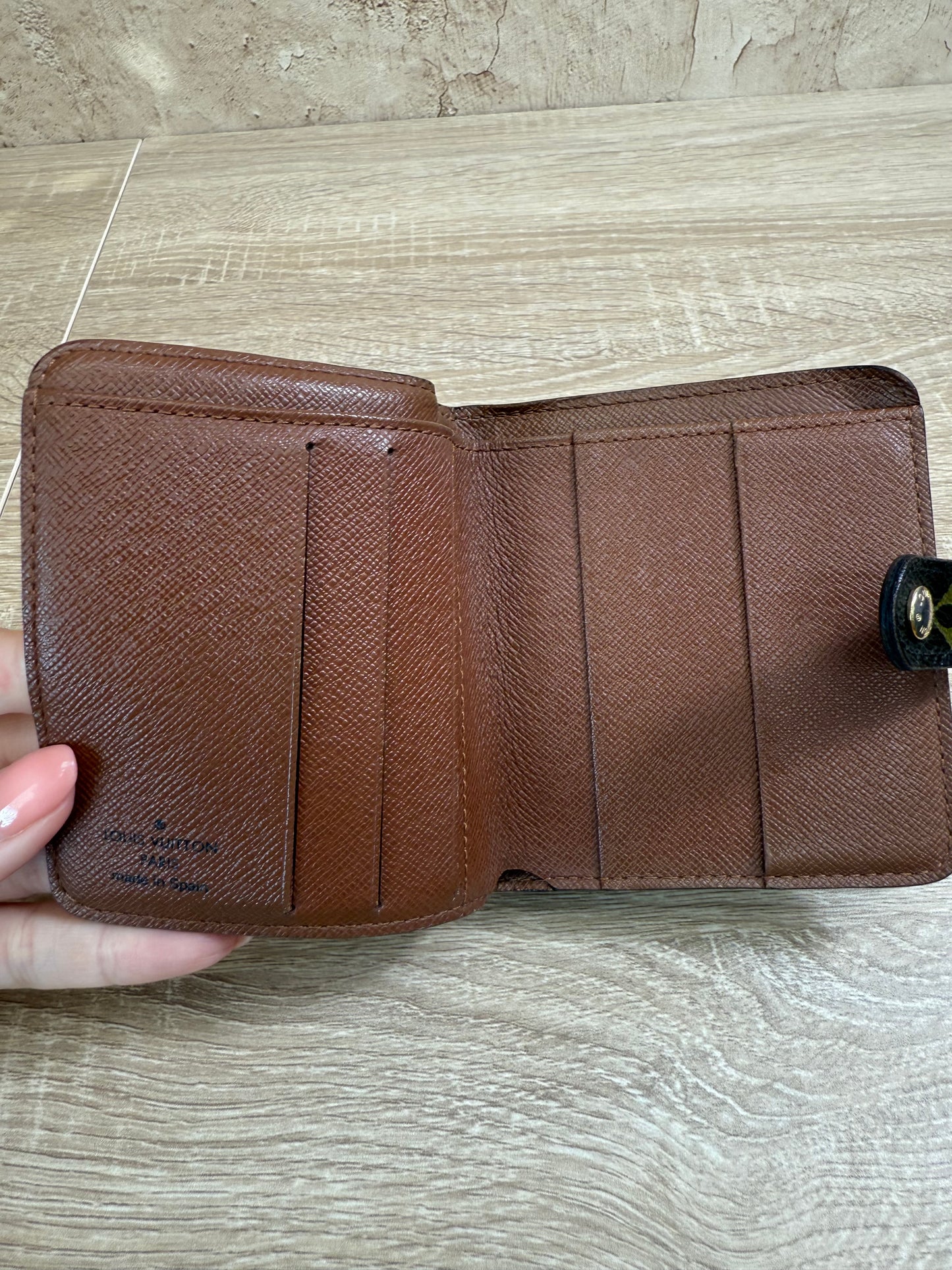 Louis Vuitton Monogram Zippy Compact Wallet