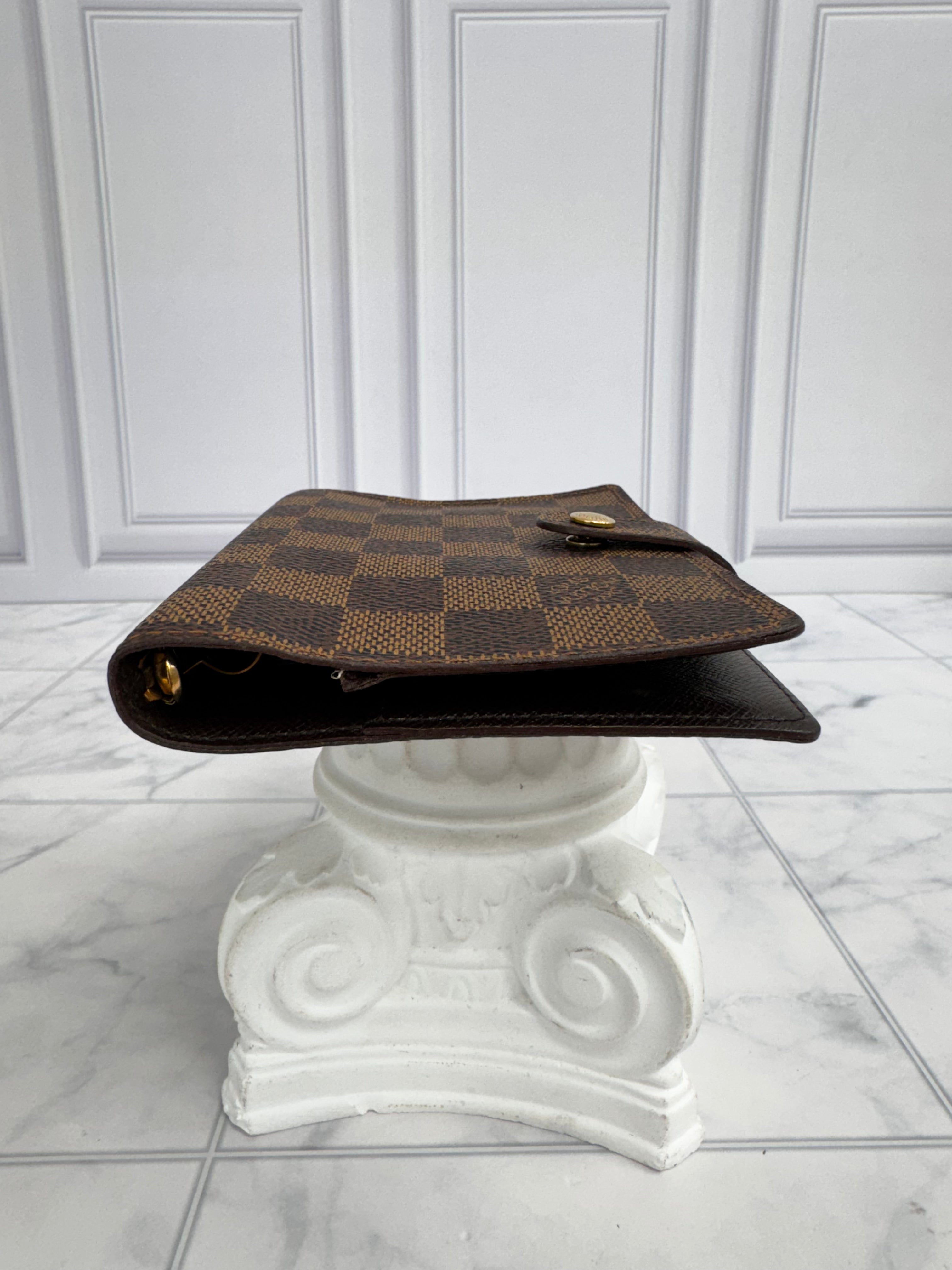 Louis Vuitton Damier Ebene Agenda PM