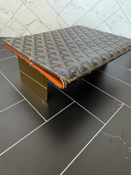 Goyard Black & Brown Castiglione Planner Cover