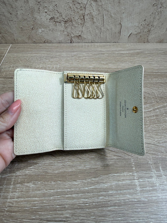 Louis Vuitton Damier Azur 6 Key Ring Case