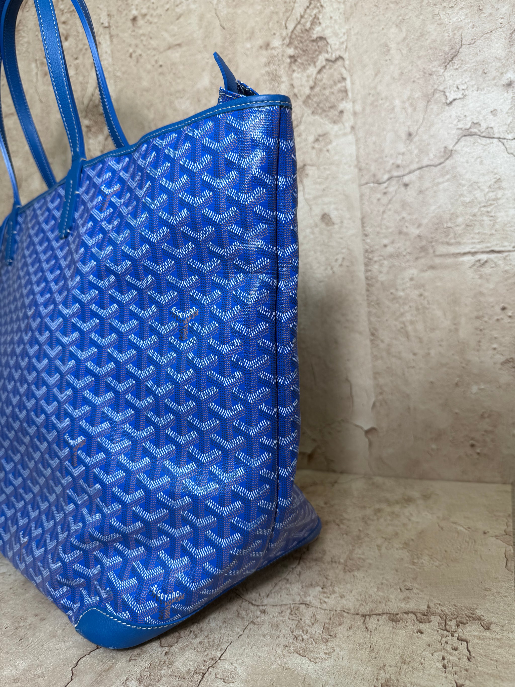 Goyard Blue Artois GM Tote Bag