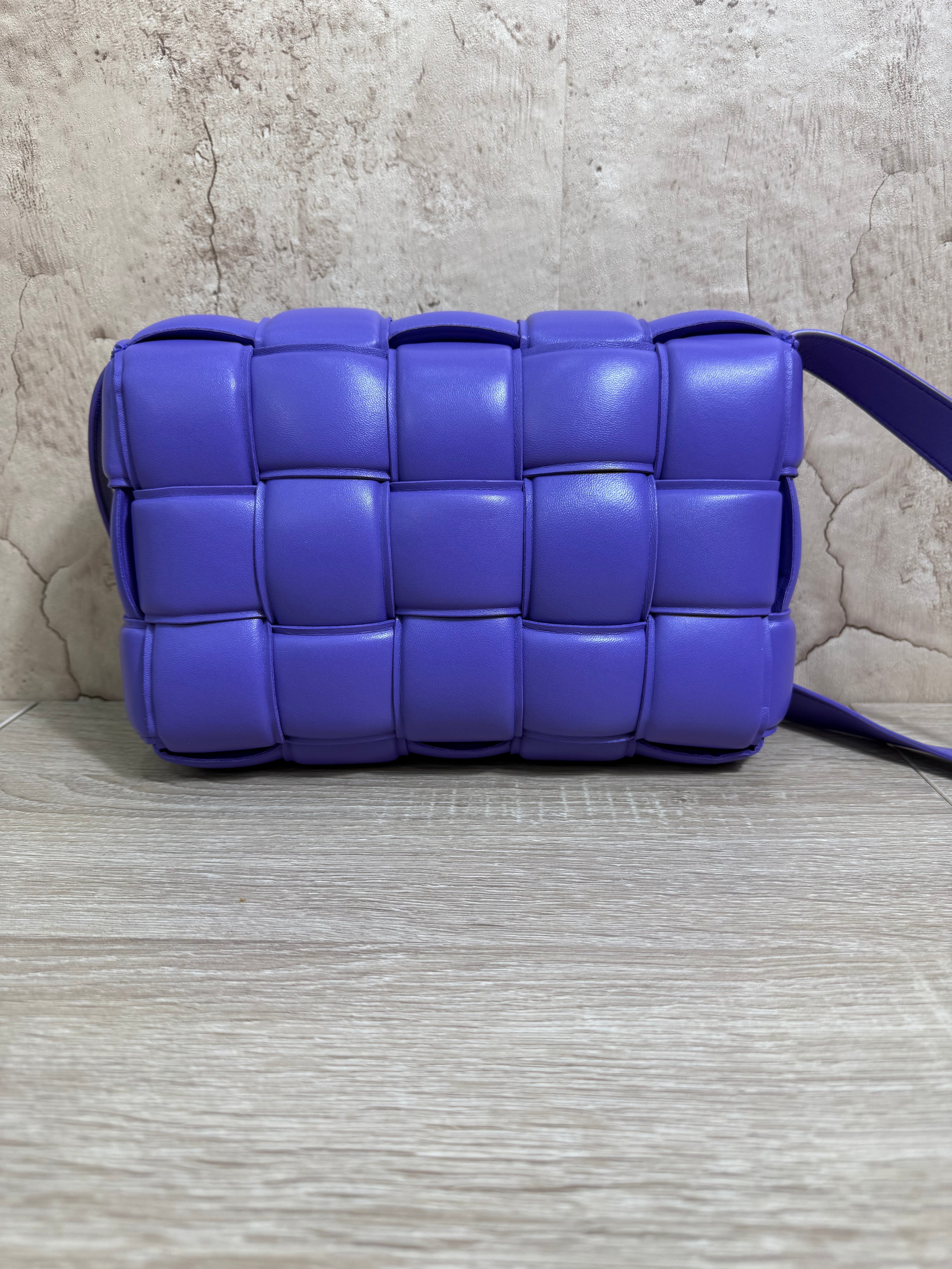 LIKE NEW- Bottega Veneta Purple Cassette Crossbody