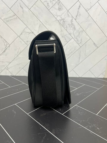 Gucci Prana Black Sherry Line Messenger Bag