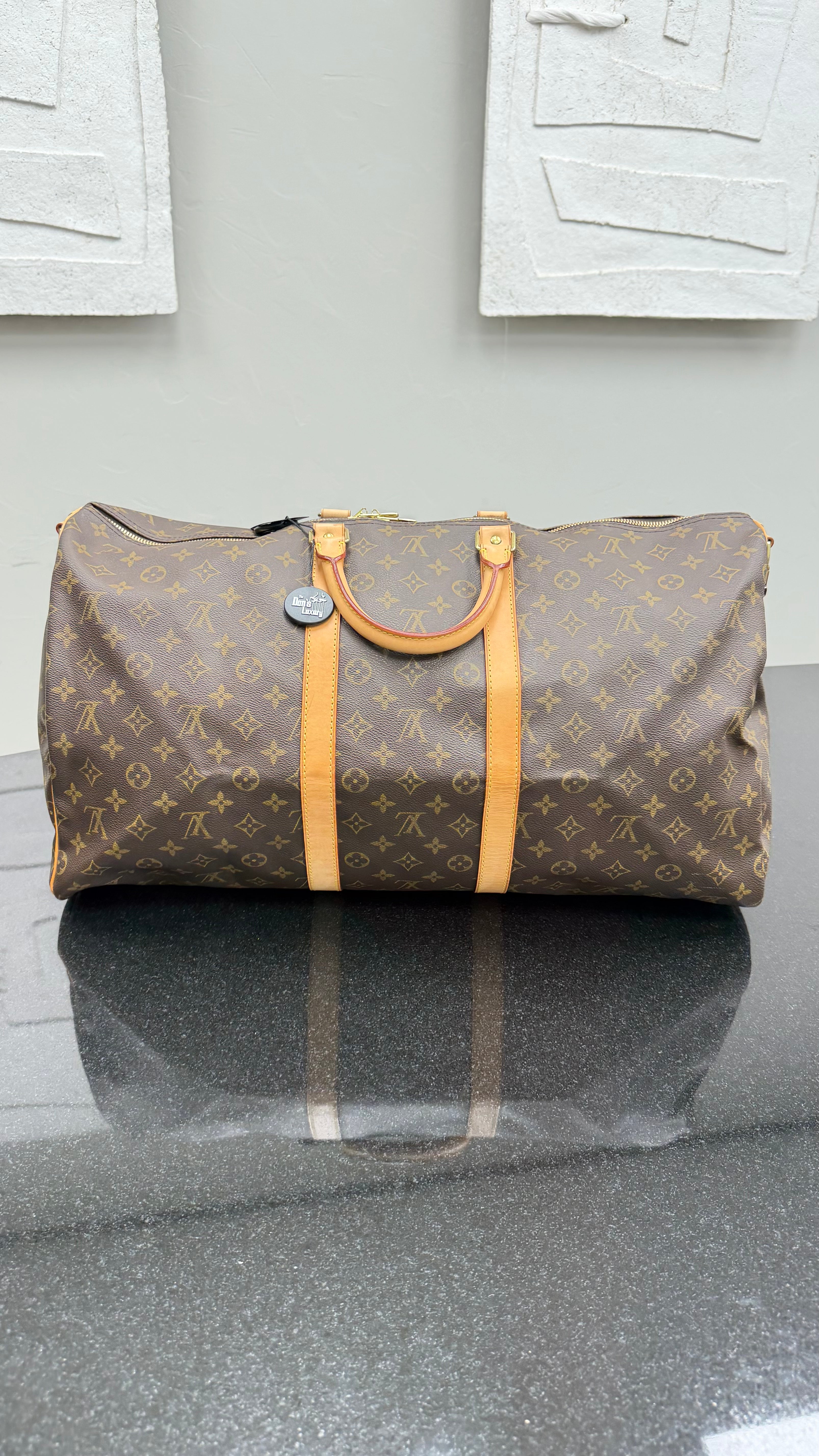 Louis Vuitton Monogram Keepall Bandouliere 55