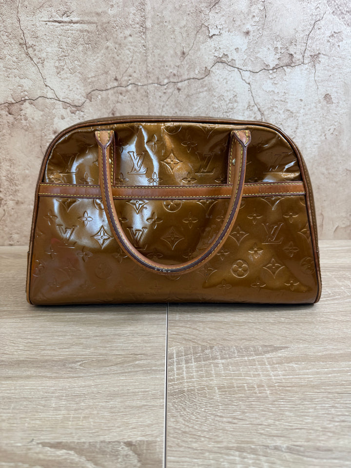 Louis Vuitton Bronze Vernis Tompkins Bag