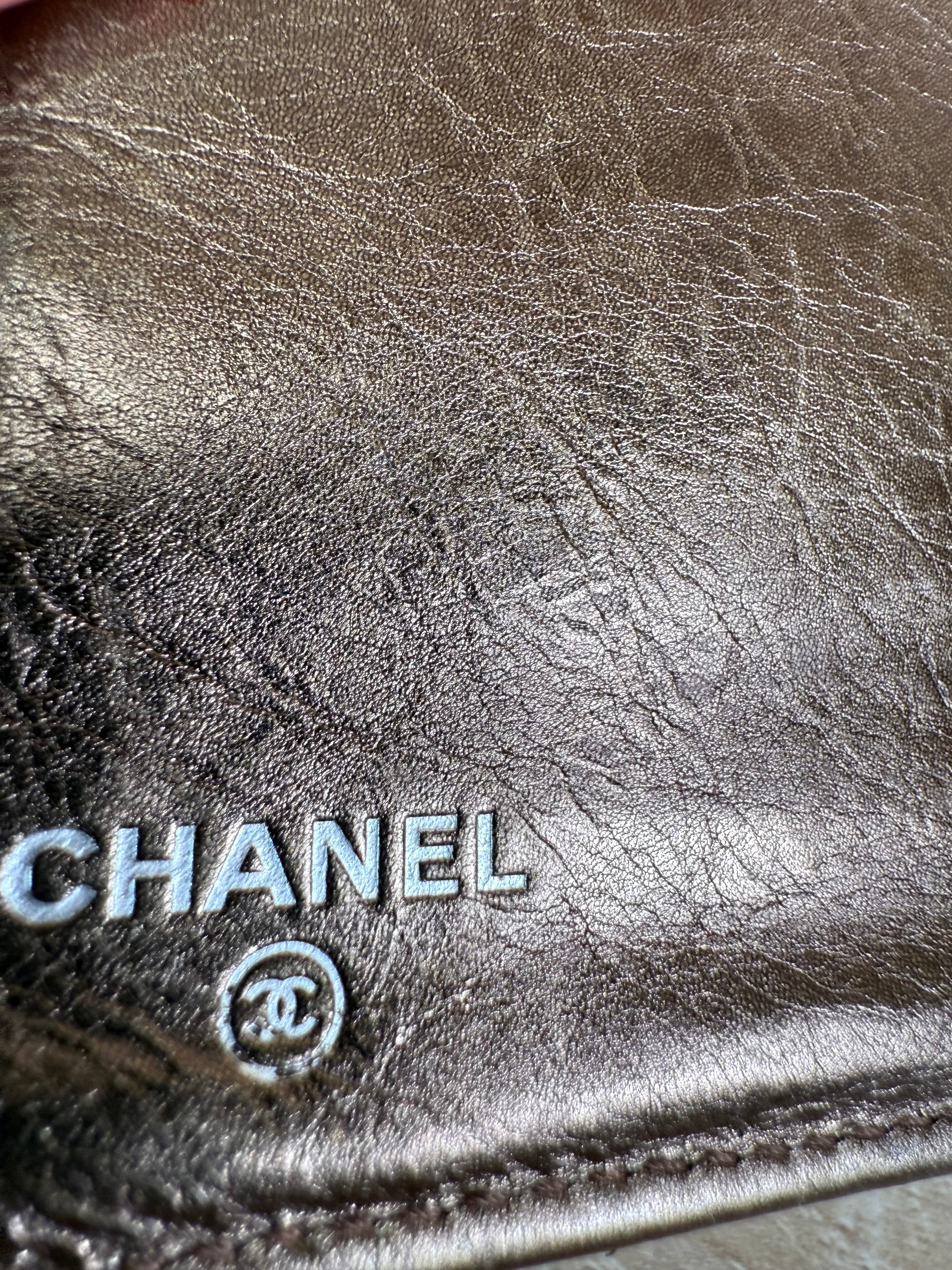 Chanel Bronze Reissue Lambskin Wallet