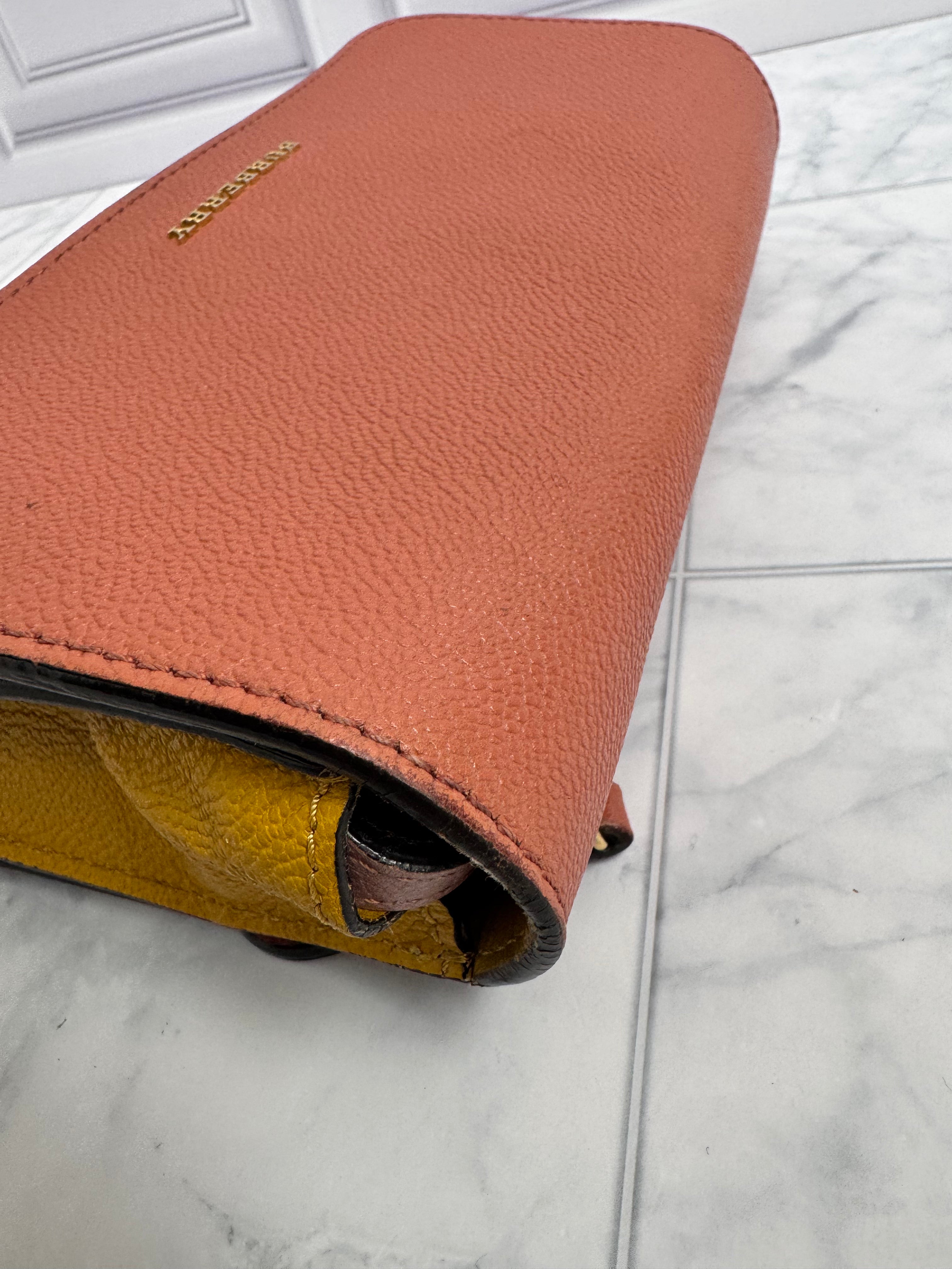 *DONS DROP* Burberry Haymark Check Coated Canvas & Tricolor Leather Small Loxley Crossbody