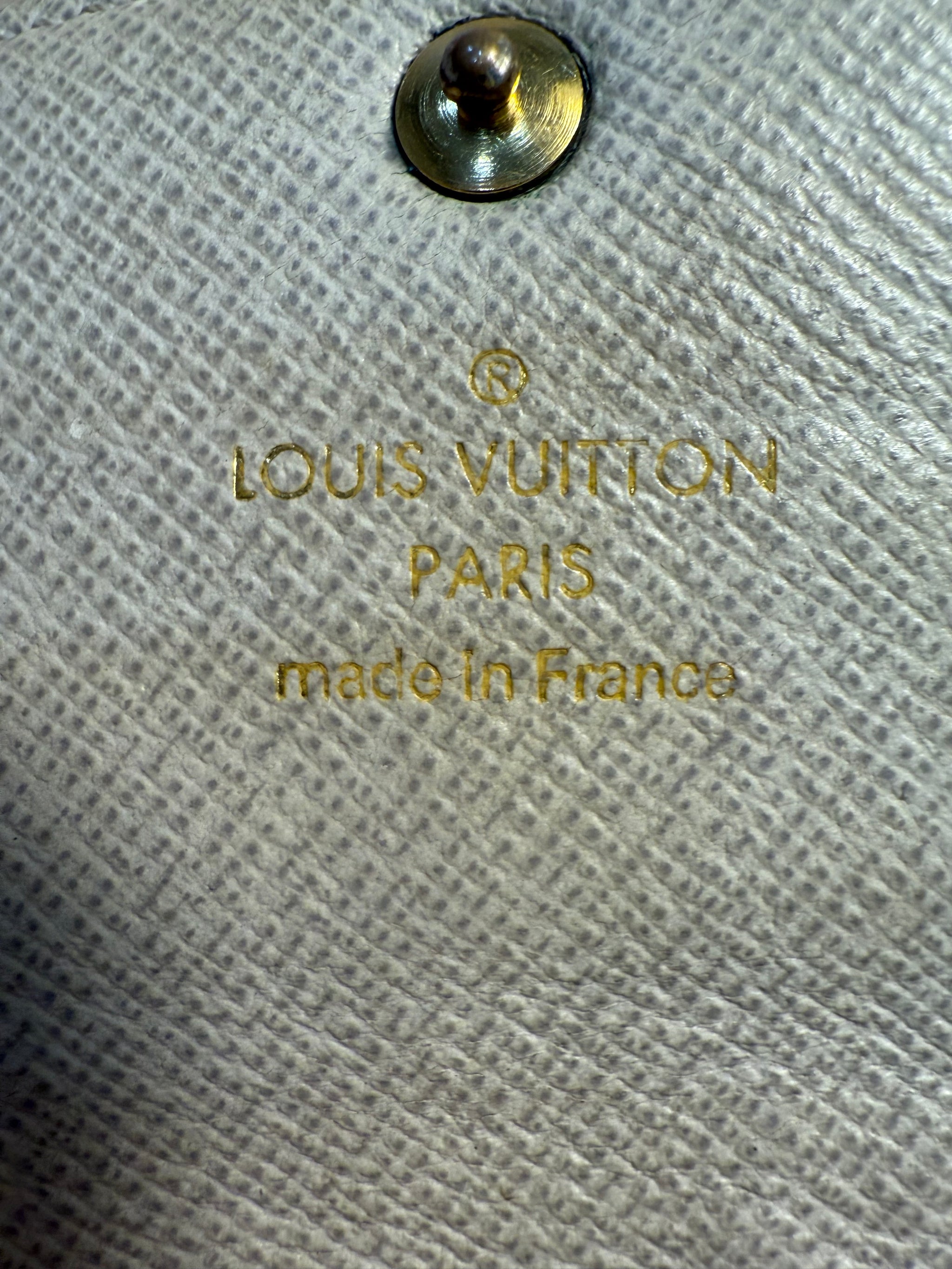 Louis Vuitton Dentell Sarah Long Wallet