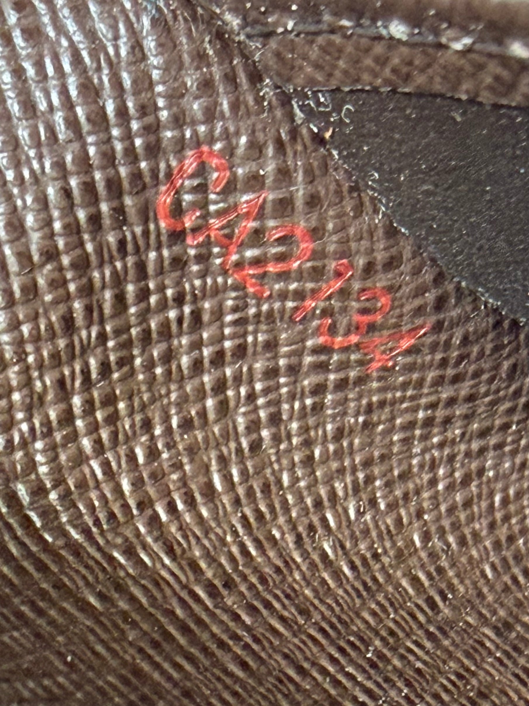 Louis Vuitton Damier Ebene Passport Agenda PM