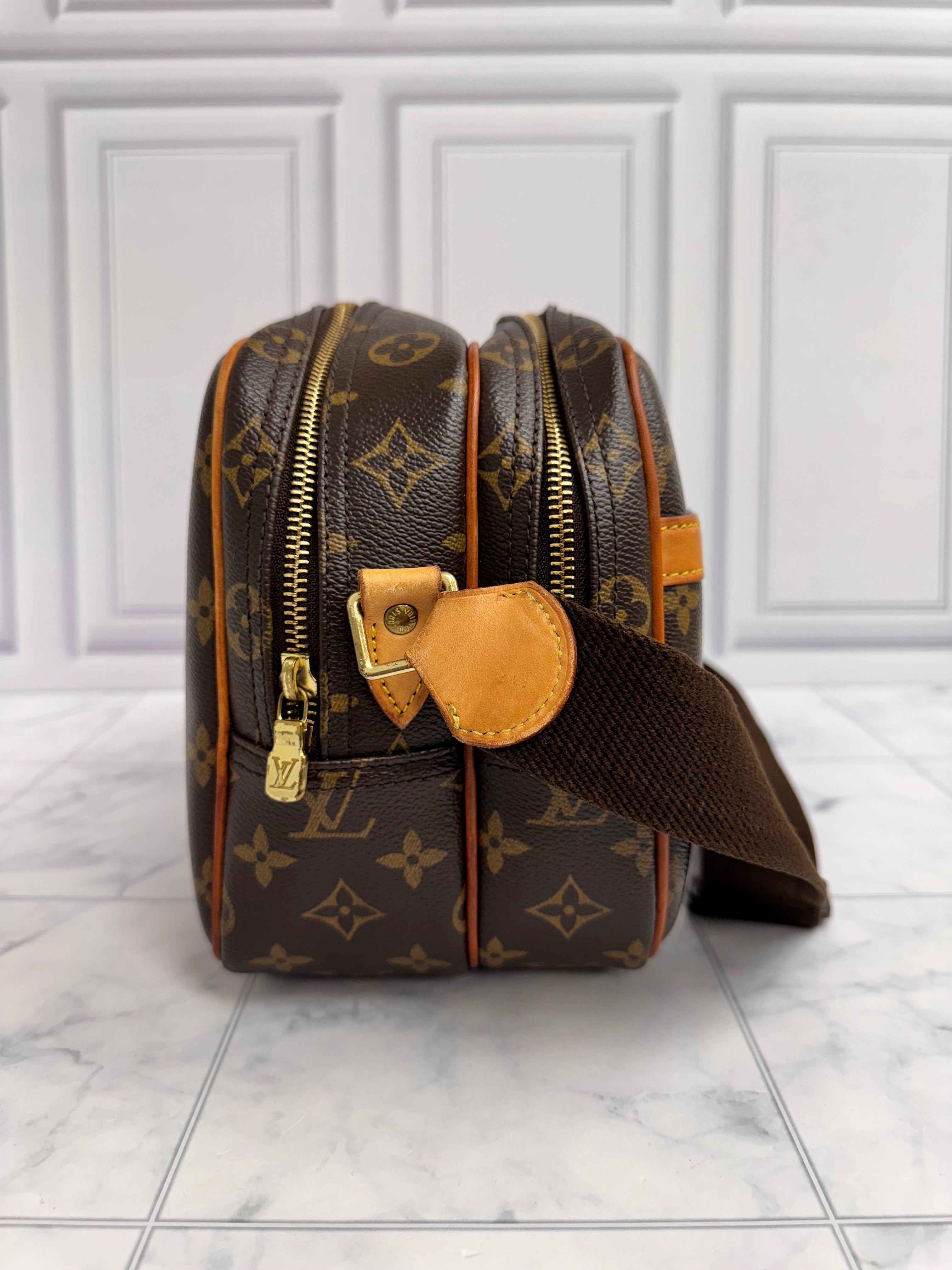 Louis Vuitton Monogram Reporter Crossbody Bag PM