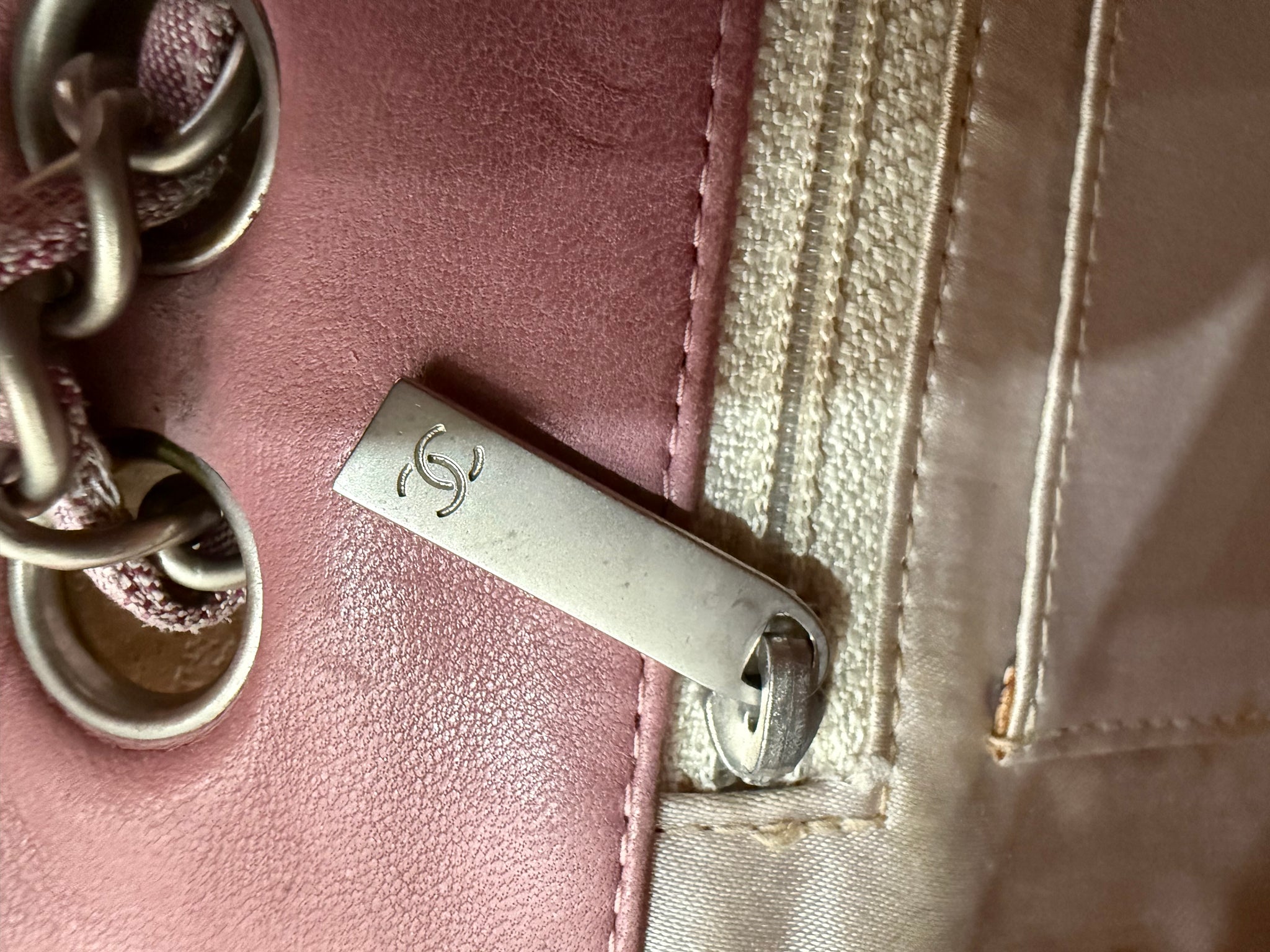 Chanel Pink Travel Line Medium Single Flap