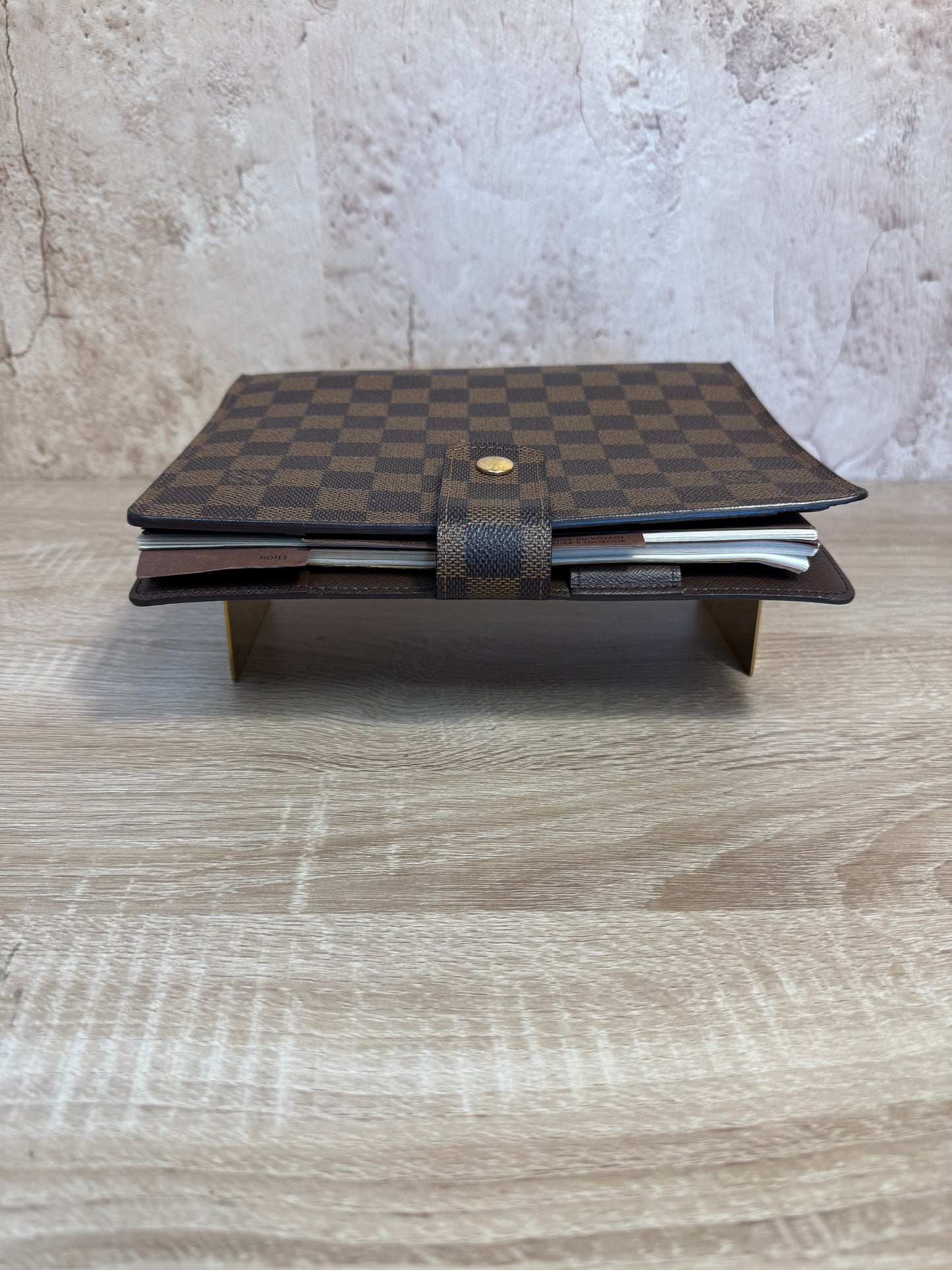 Louis Vuitton Damier Ebene Agenda GM