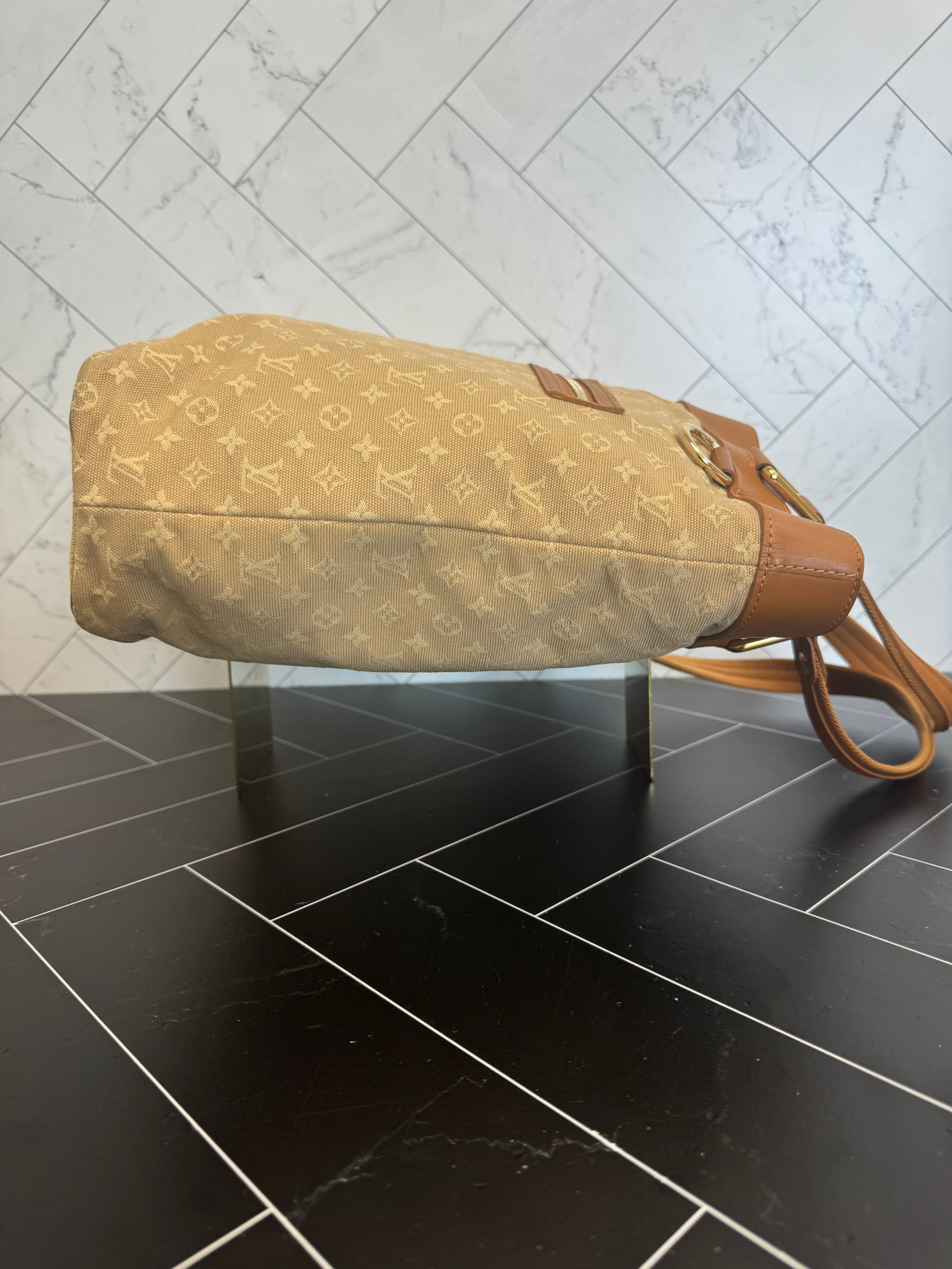 Louis Vuitton Lucille Mini Lin GM Tote