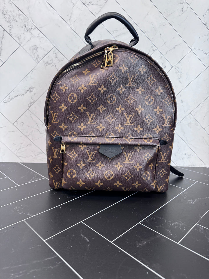 BRAND NEW Louis Vuitton Monogram Palm Springs MM Backpack