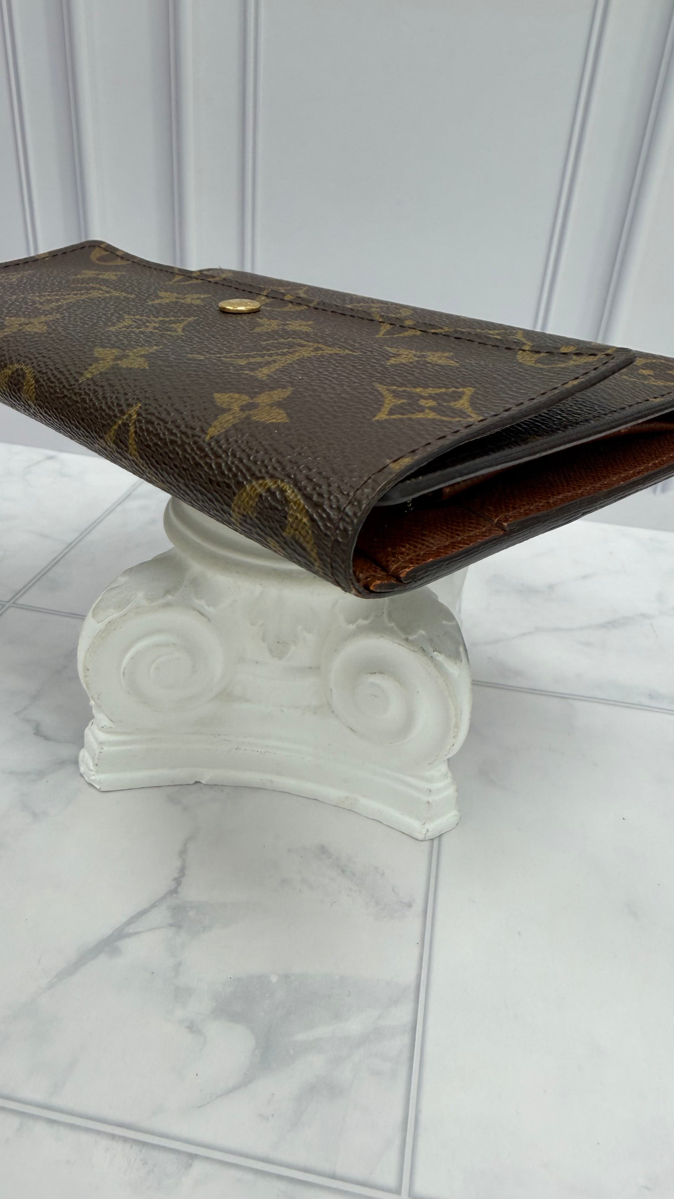 Louis Vuitton Monogram Passport Trifold Wallet