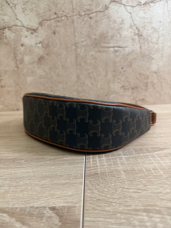 💚 BRAND NEW Celine Brown Ava Triomphe Shoulder Bag