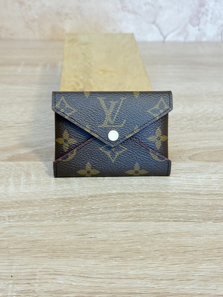 LIKE NEW Louis Vuitton Monogram & Fuchsia Small Kirigami Pouch