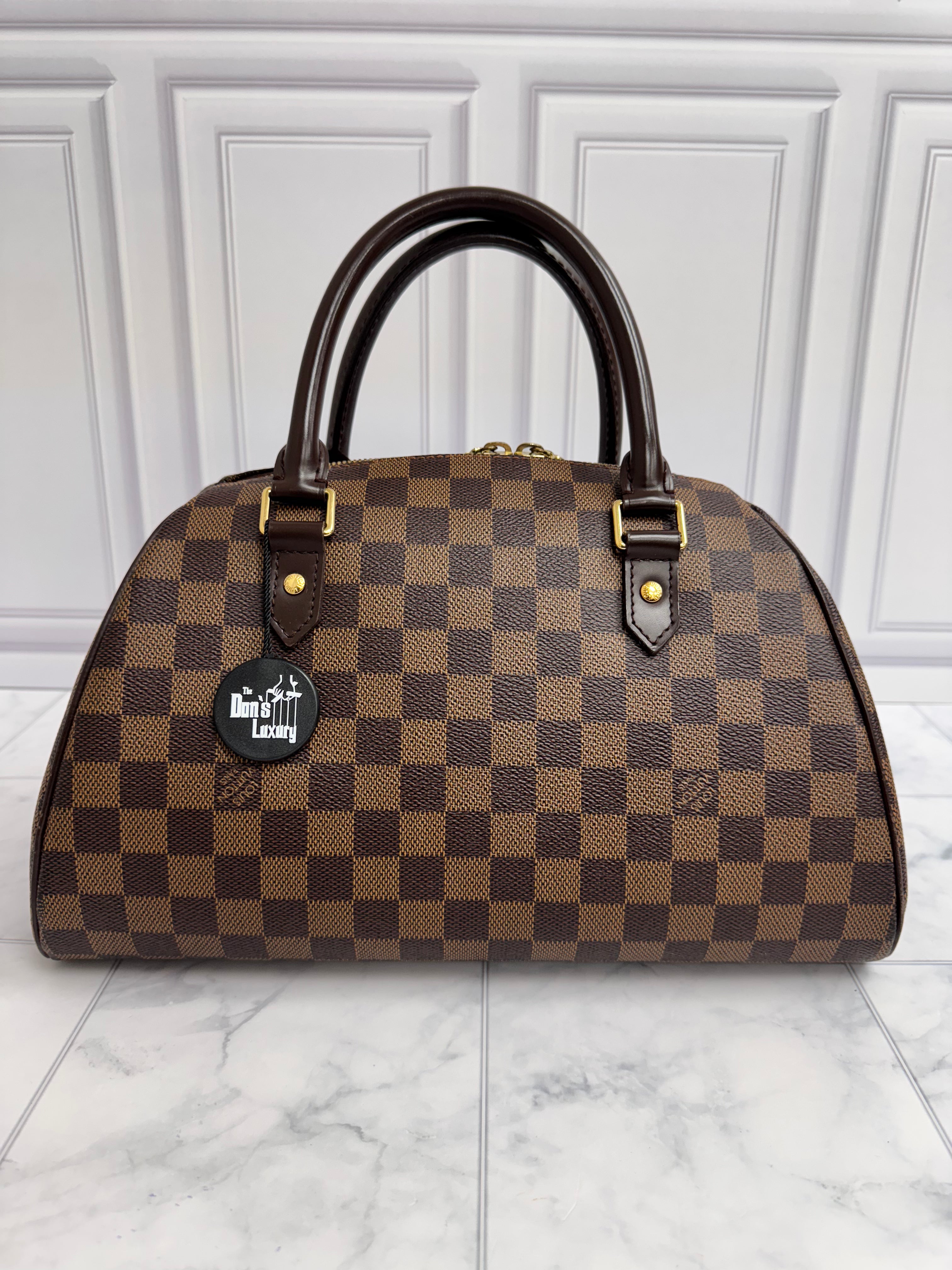 *DONS DROP* LIKE NEW - Louis Vuitton Damier Ebene Ribera MM Handbag