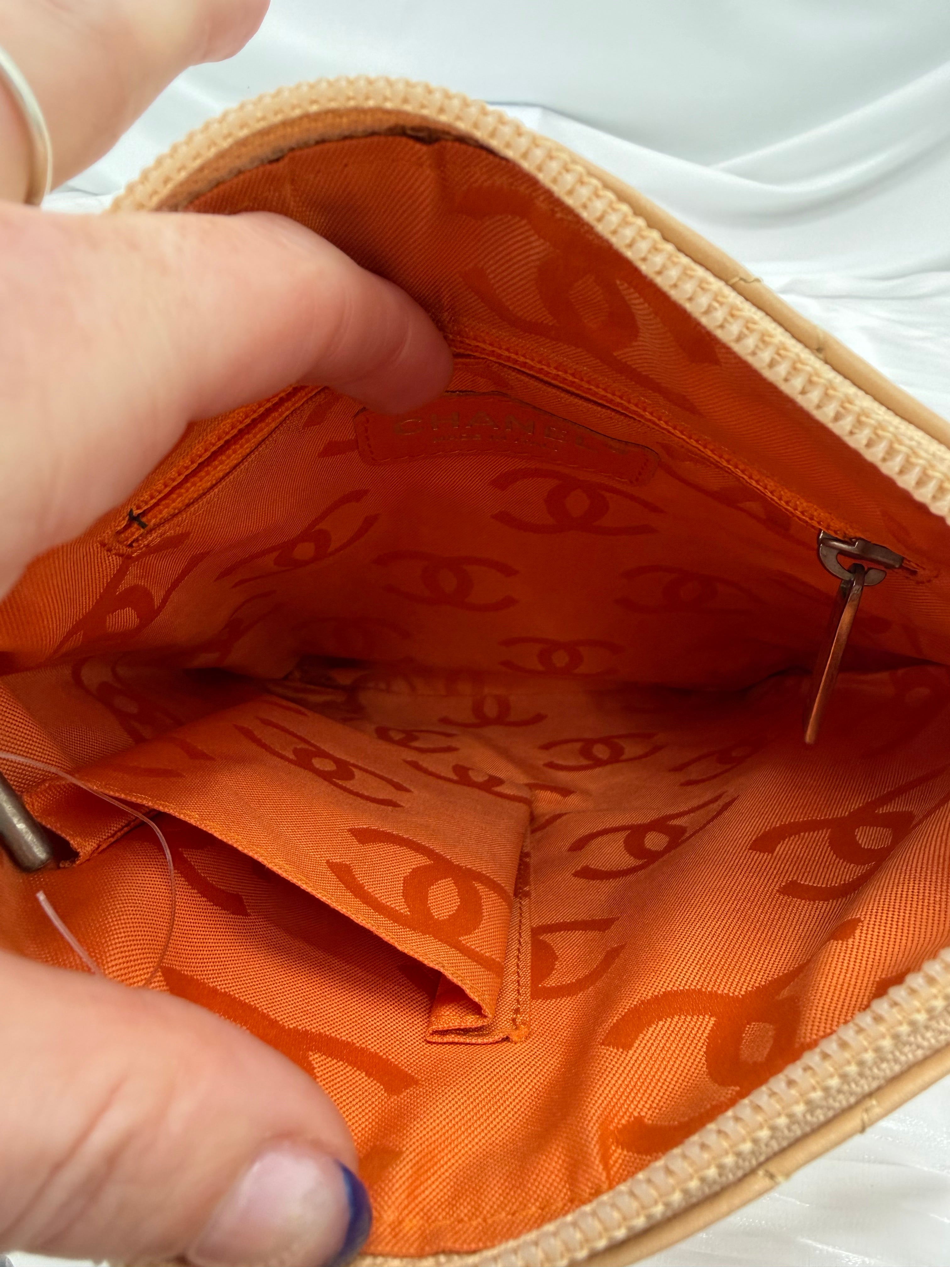 Chanel Beige Quilted Calfskin Cambon Crossbody