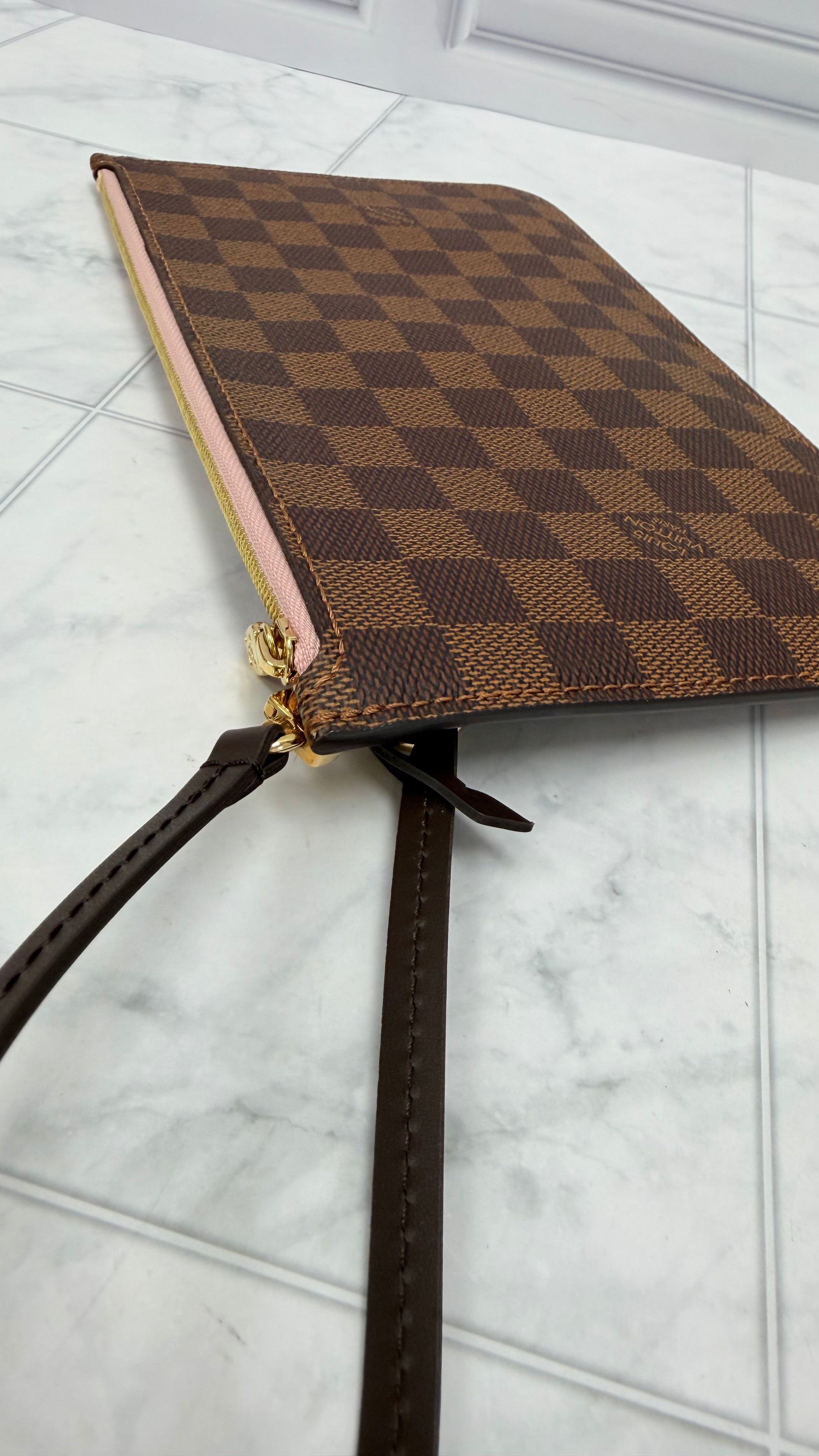 Louis Vuitton Damier Ebene Ballerine Neverfull MM Pouch
