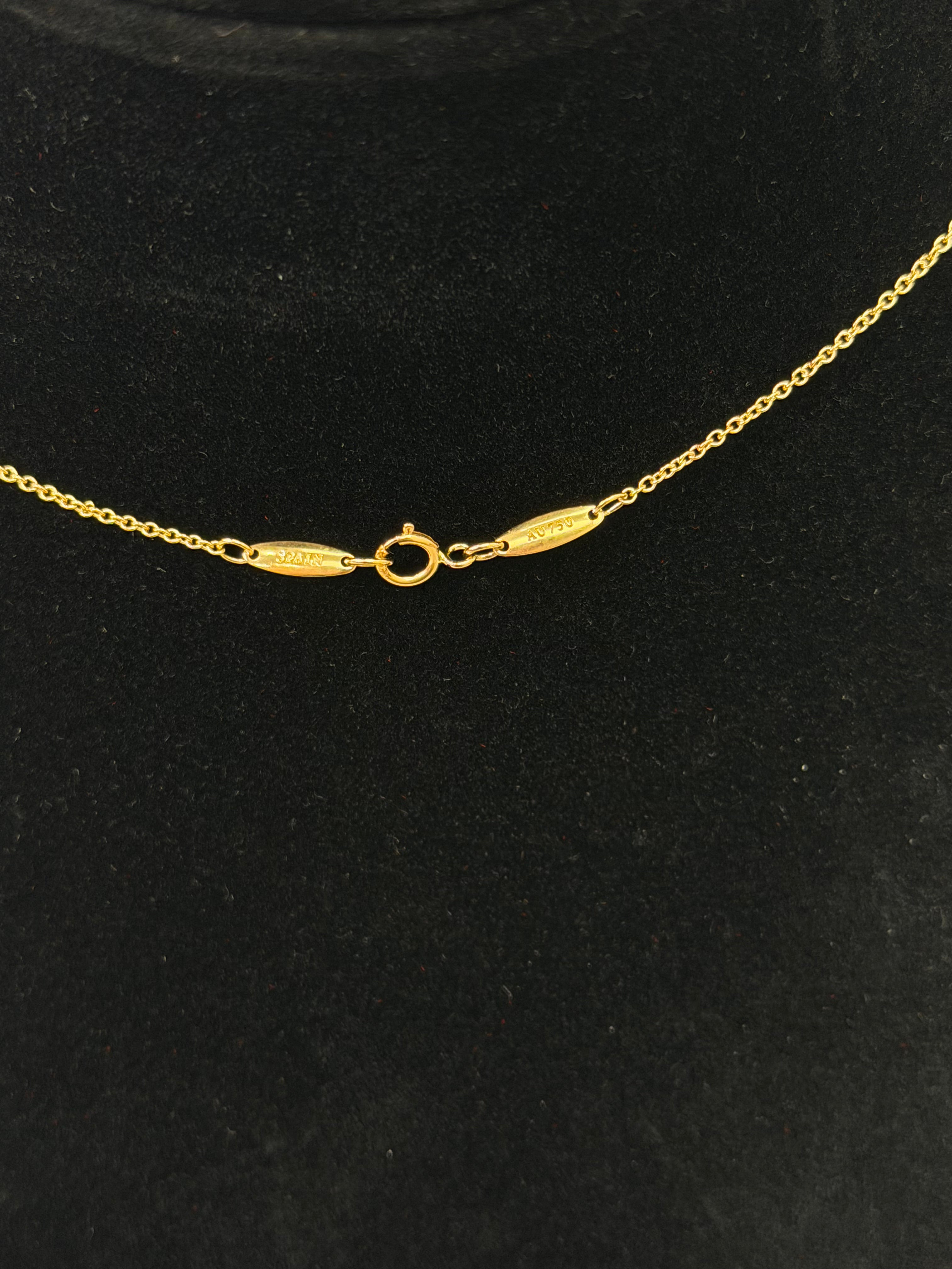 Tiffany & Co. x Elsa Peretti 18K Rose Gold Diamonds by the Yard Necklace