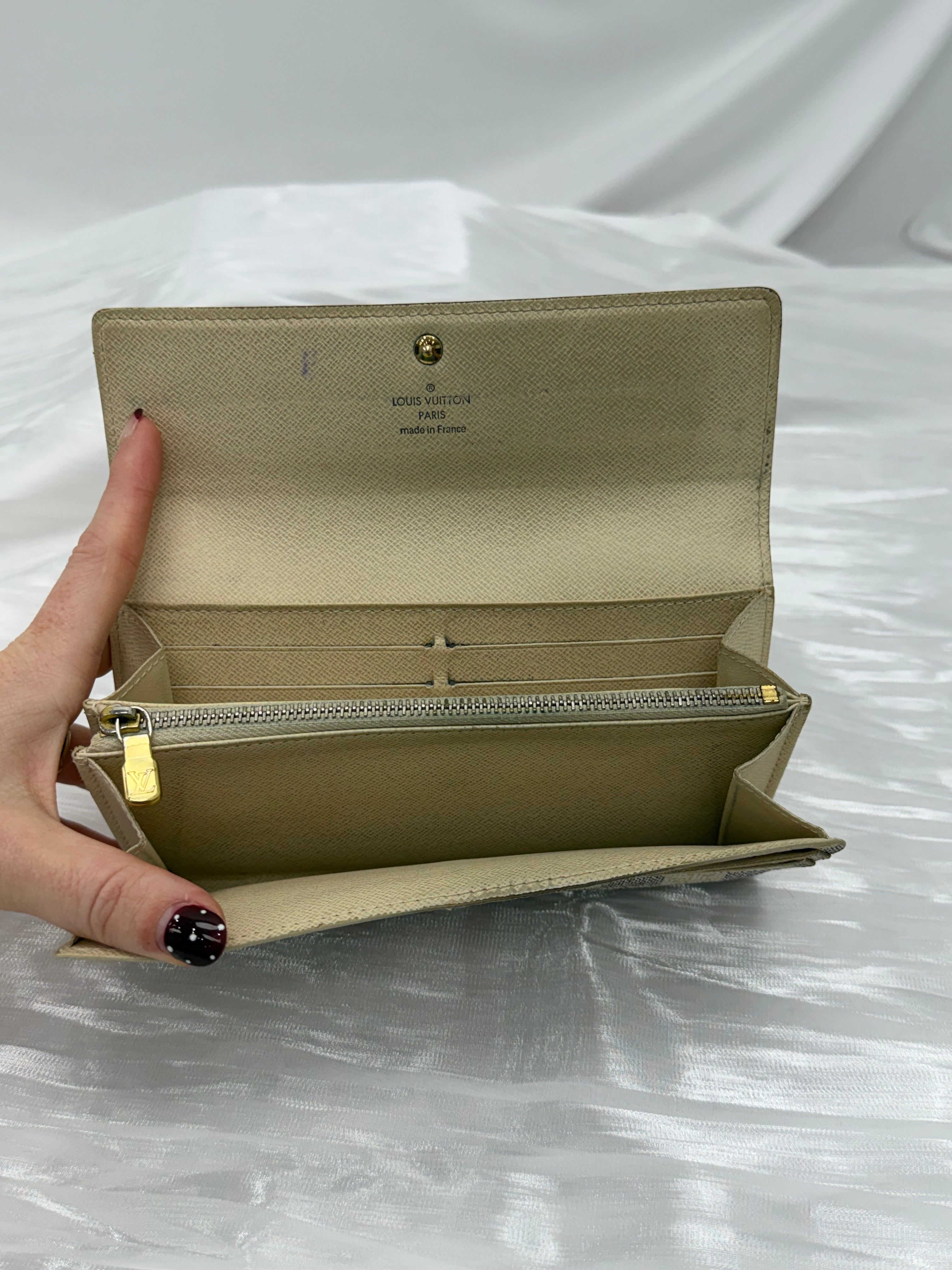 Louis Vuitton Damier Azur Sarah Wallet