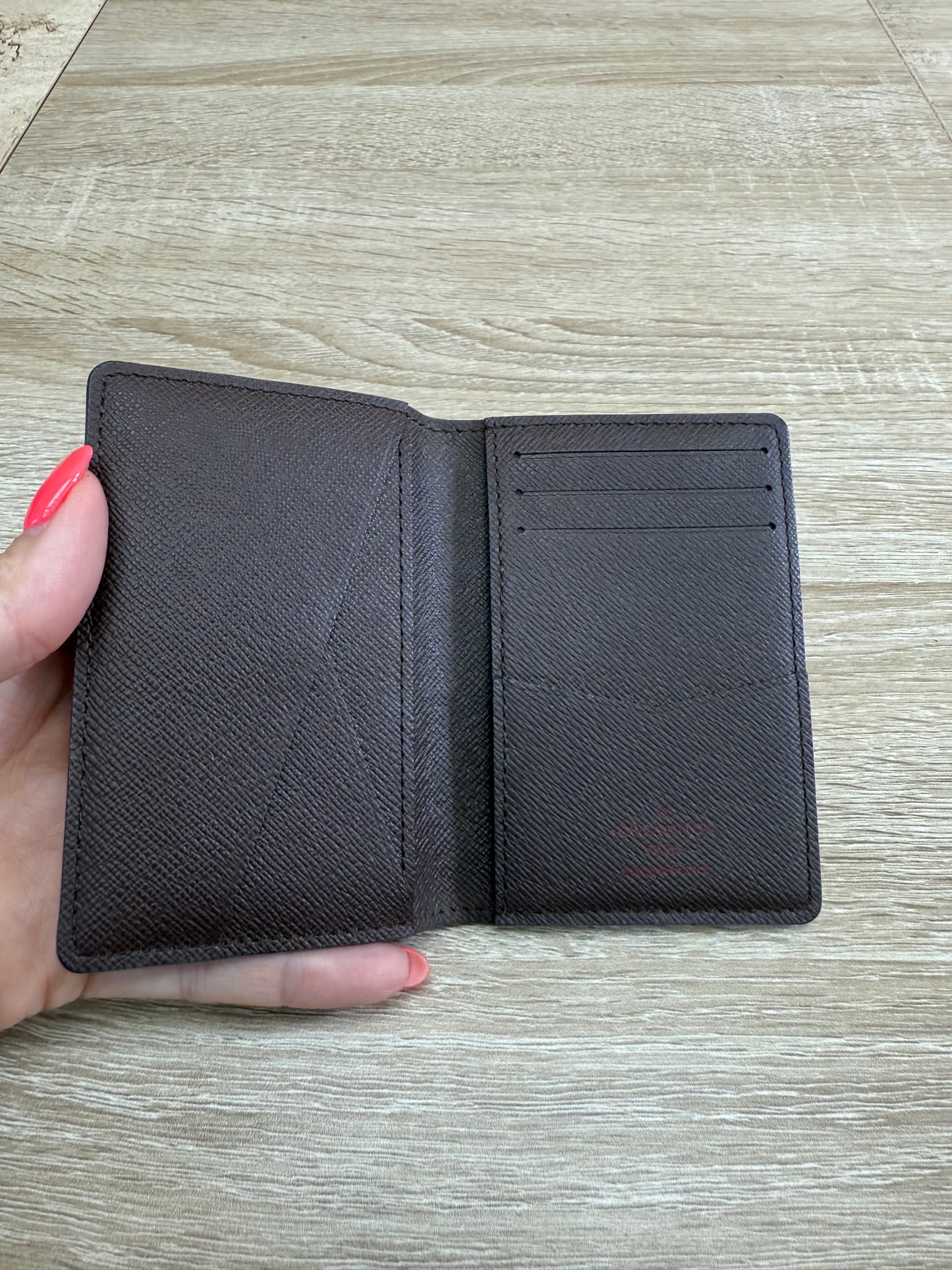 Louis Vuitton Damier Ebene Pocket Organizer