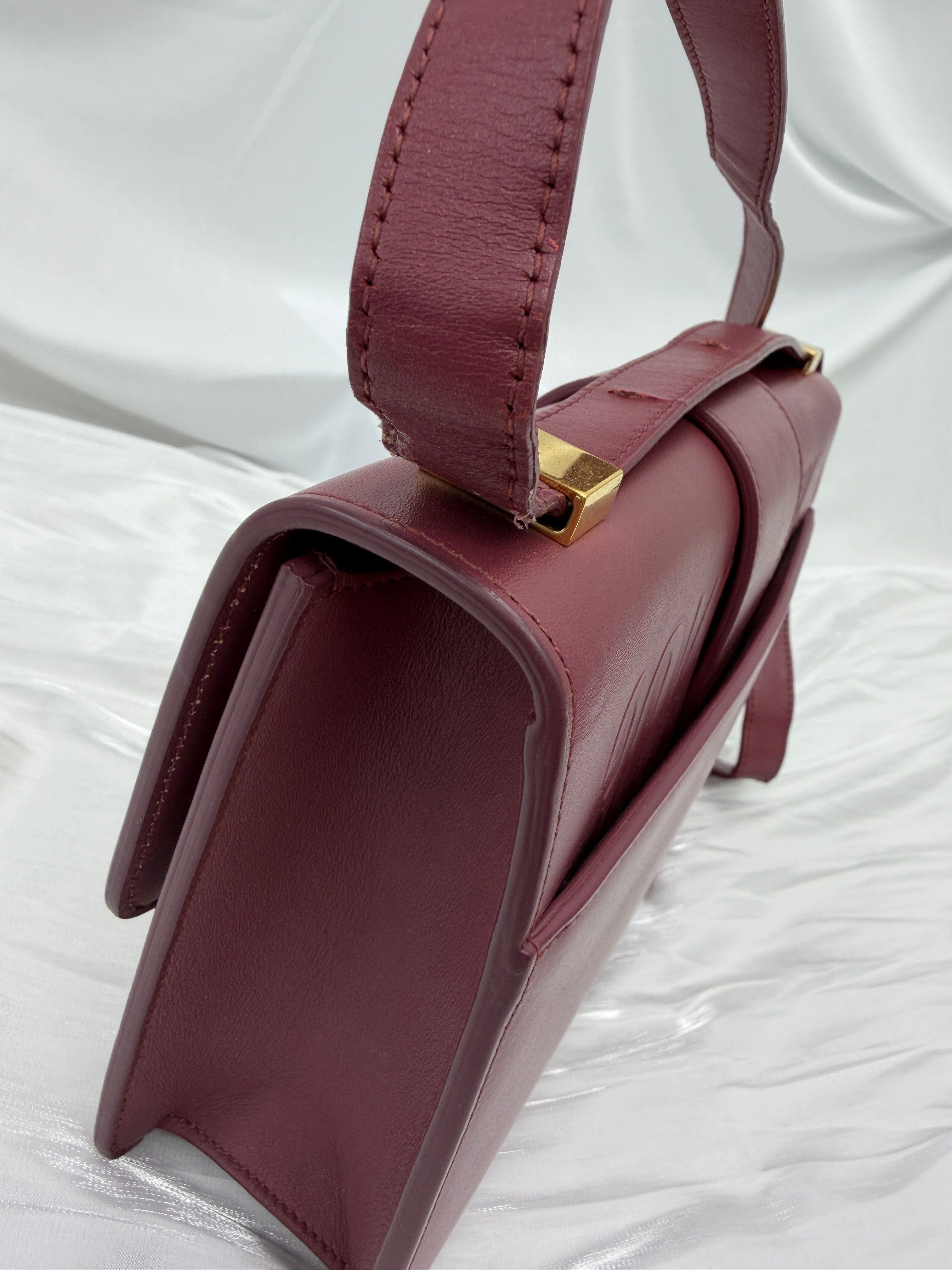 Christian Dior Dark Mauve 30 Montaigne Shoulder Bag