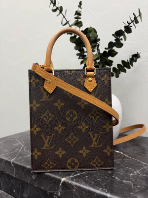 *DONS DROP* BRAND NEW Louis Vuitton Monogram Petit Sac Plat Crossbody Bag