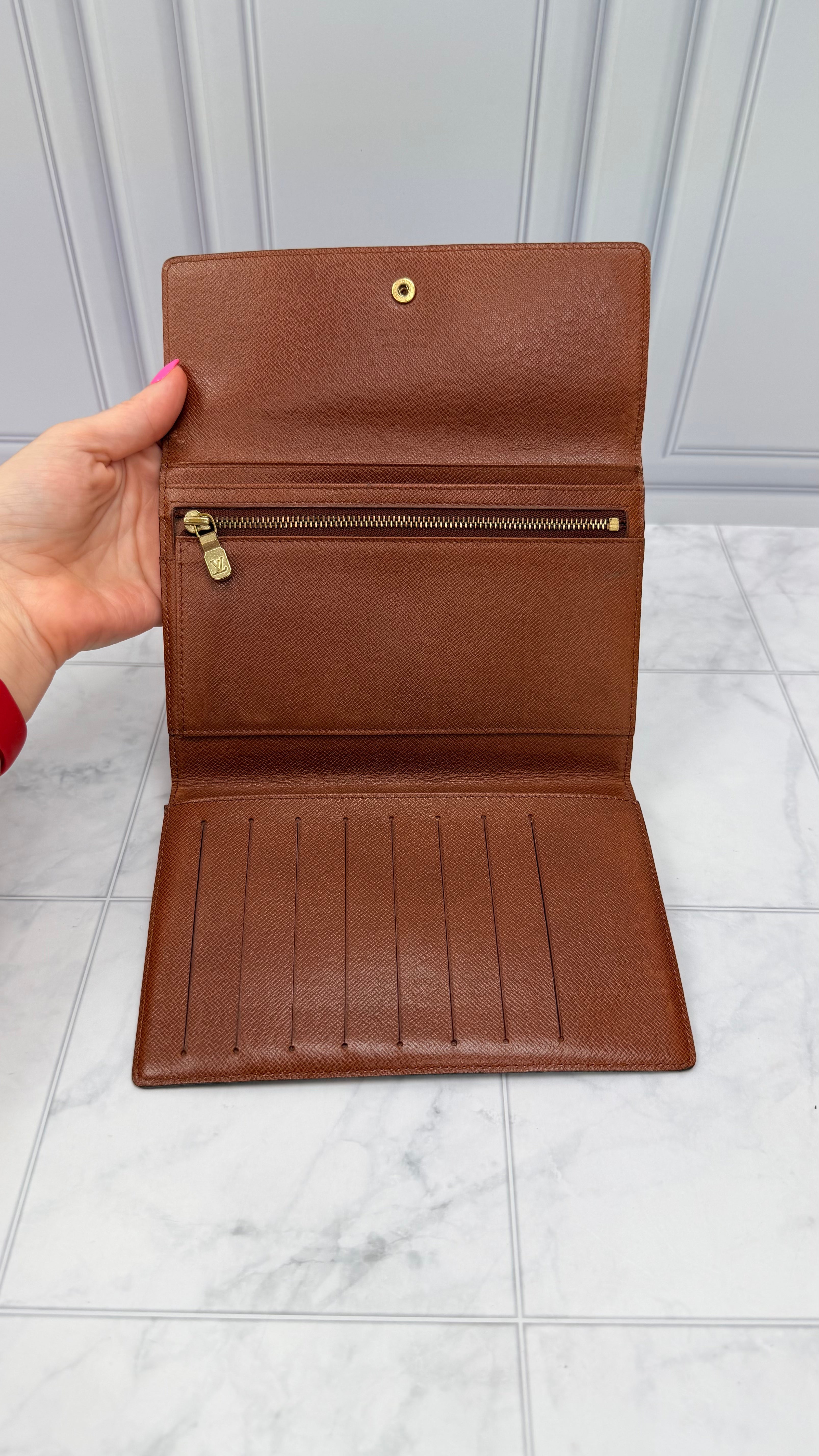 Louis Vuitton Monogram Passport Trifold Wallet