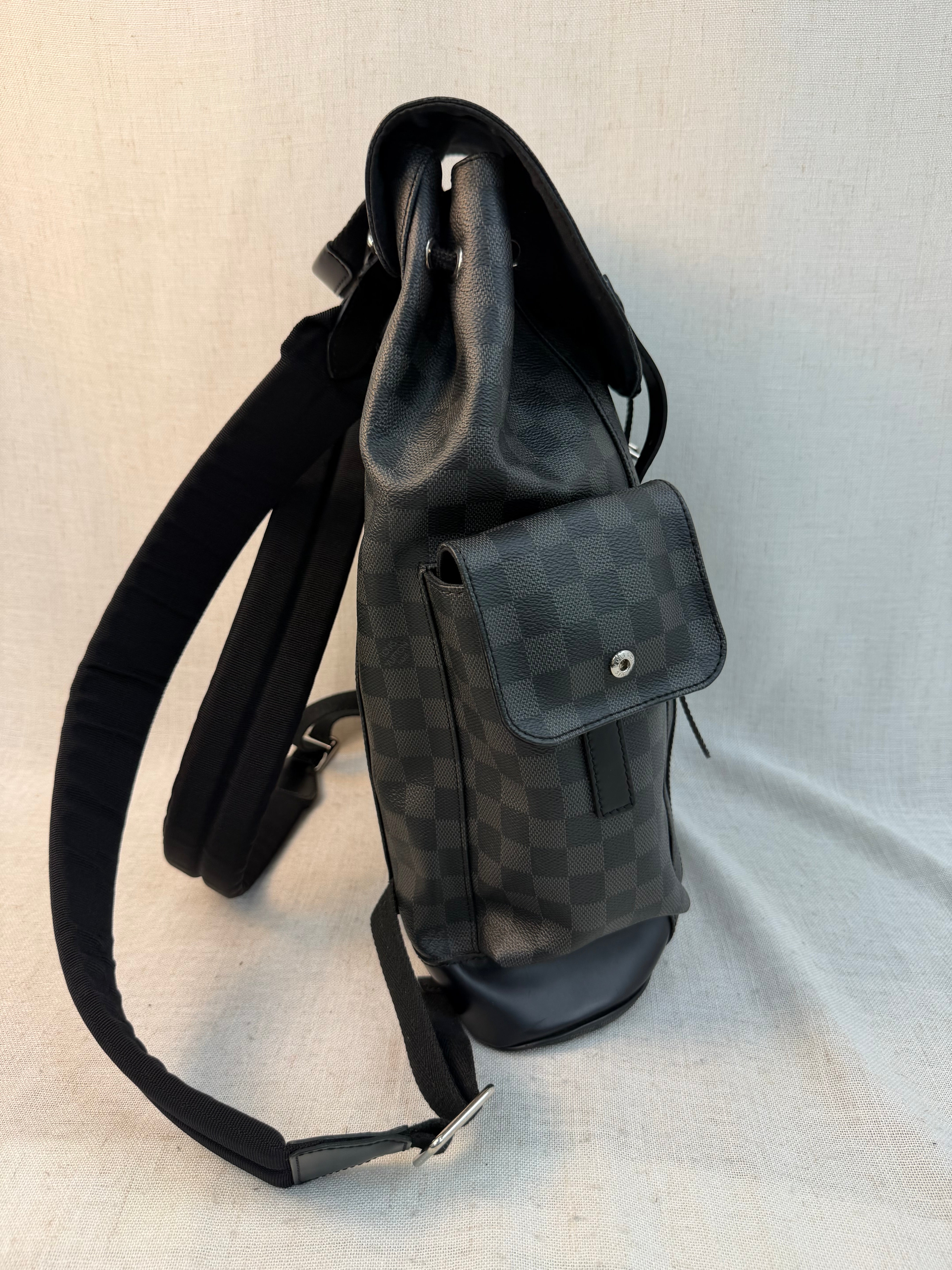 Louis Vuitton Damier Graphite Christopher Backpack