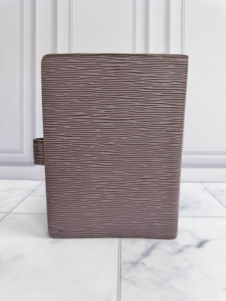 Louis Vuitton Lavender Epi Agenda MM