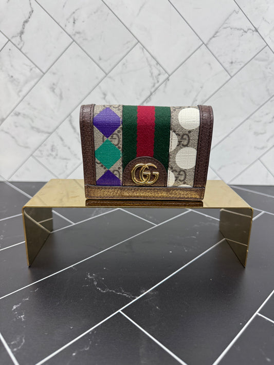 Gucci Marmont Sherry Compact Wallet