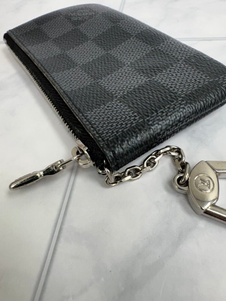 Louis Vuitton Damier Graphite Key Cles