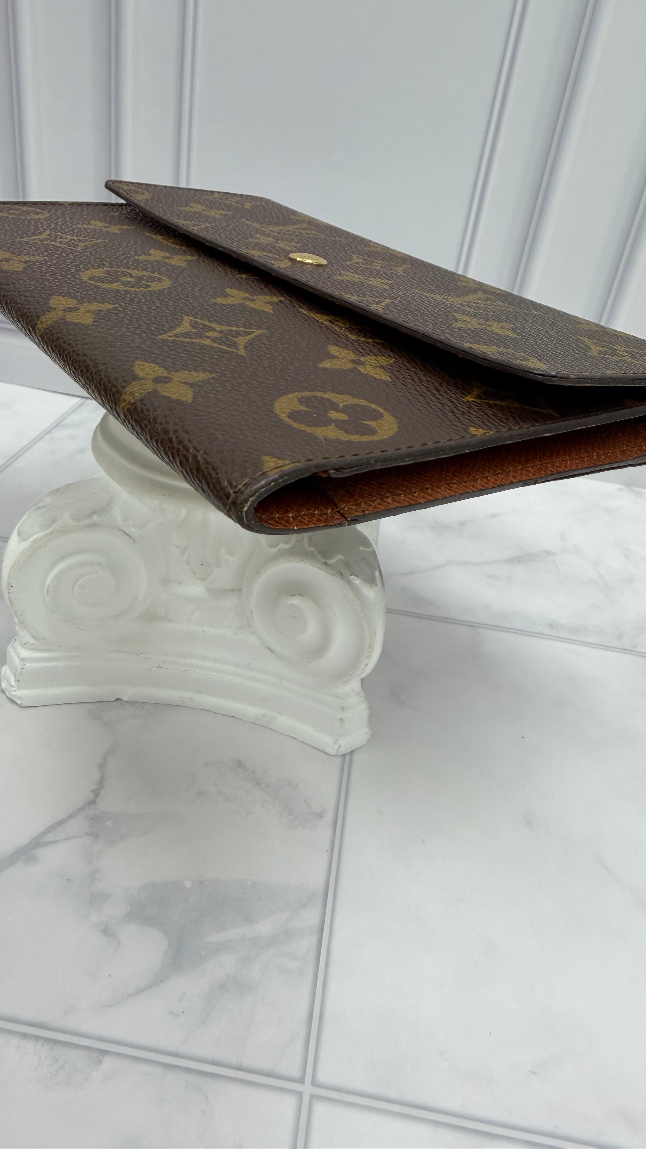 Louis Vuitton Monogram Passport Trifold Wallet