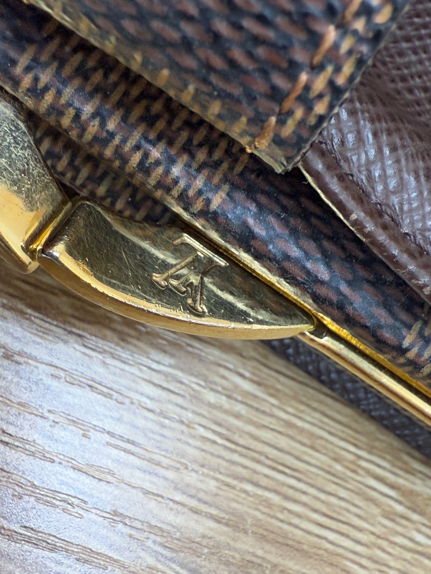 Louis Vuitton Damier Ebene French Wallet