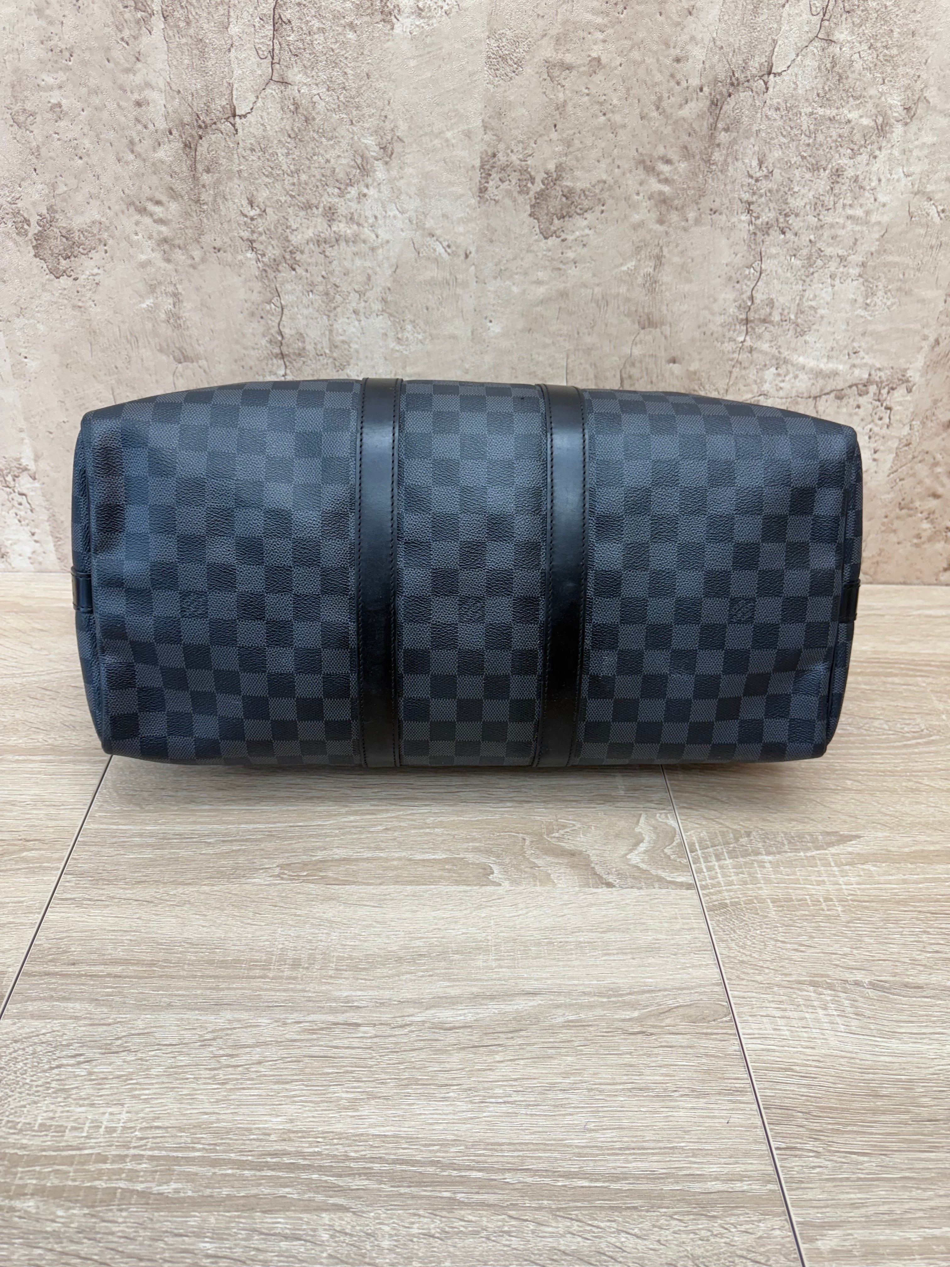 Louis Vuitton Damier Graphite Keepall  45 Bandouliere