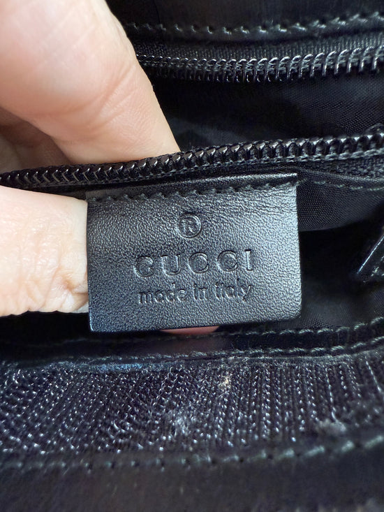 Gucci Black Nylon Crossbody Bag