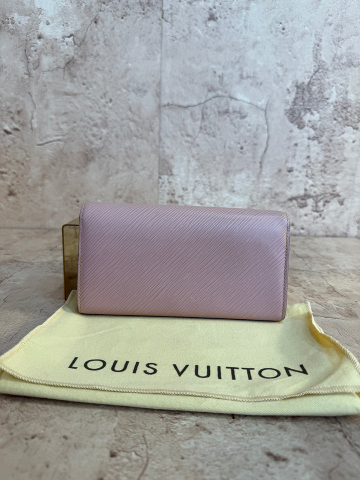 Louis Vuitton Pink Epi Twist Wallet