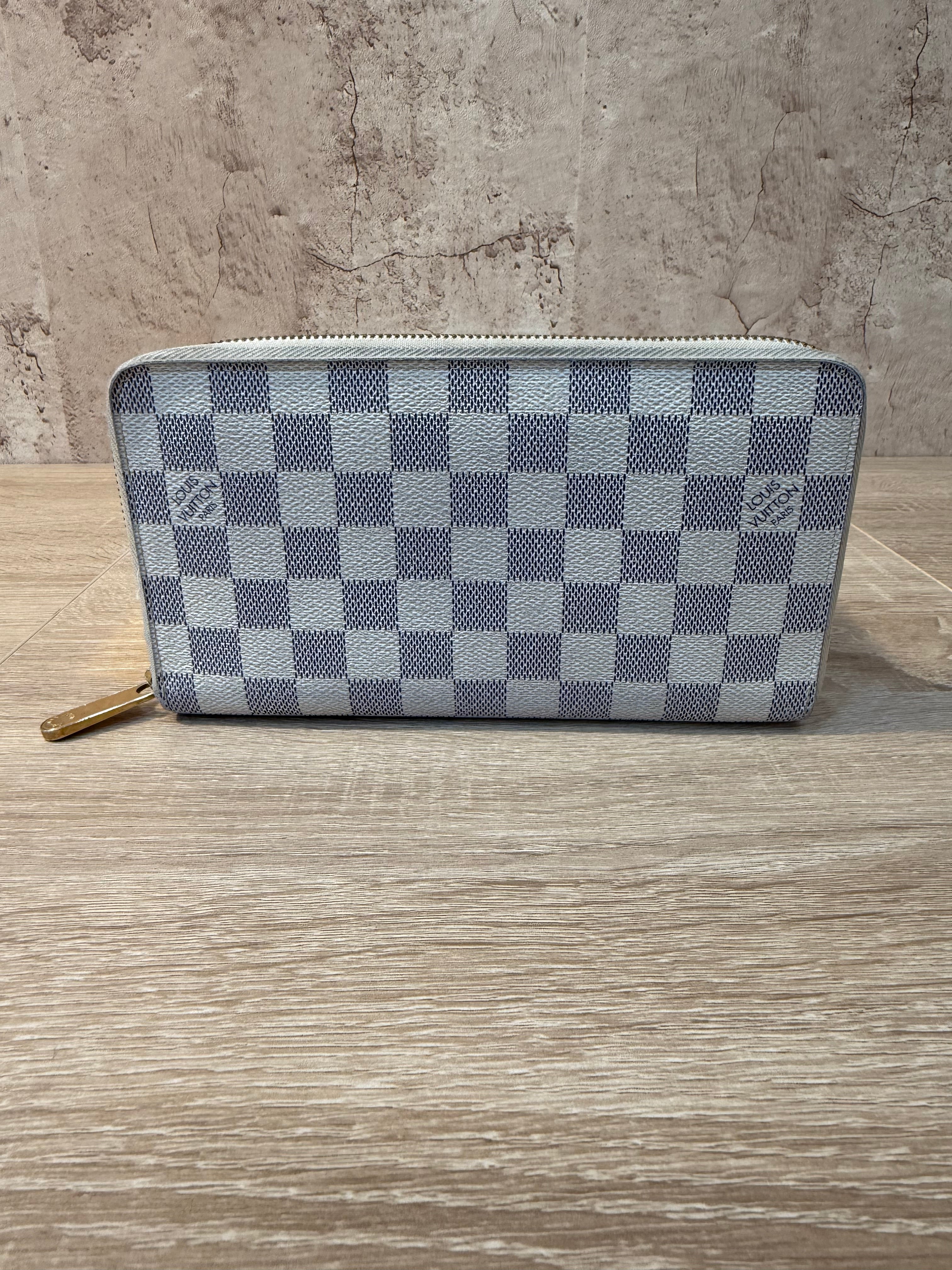 Louis Vuitton Damier Azur Zippy Organizer