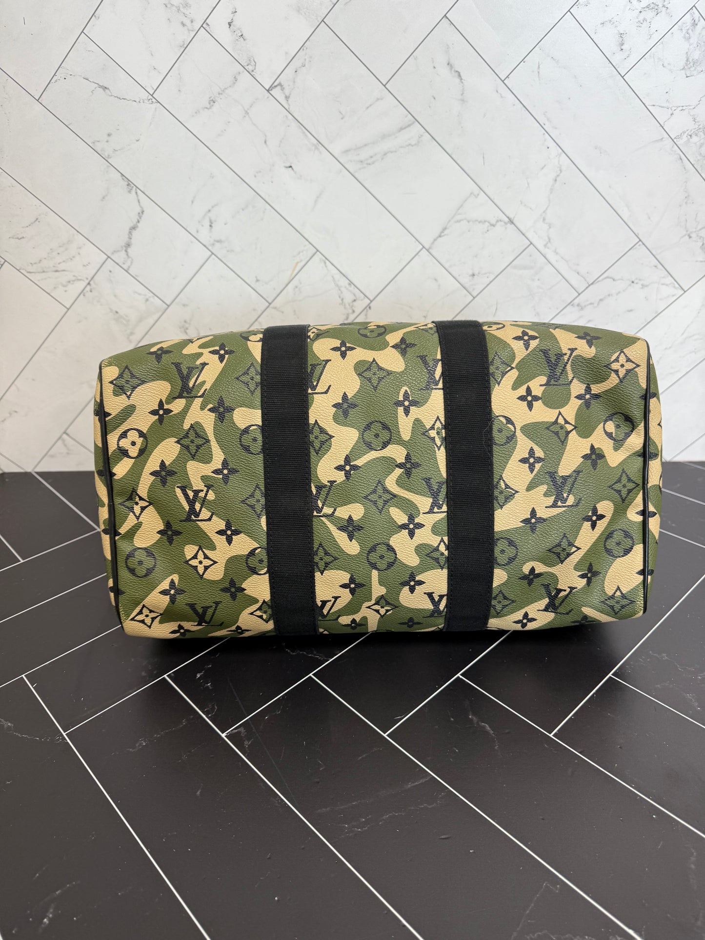 Louis Vuitton Camouflage Monogram Speedy 35