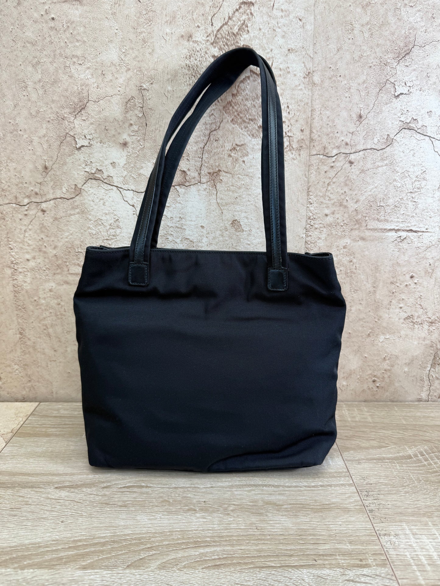Gucci Black Canvas Tote Bag