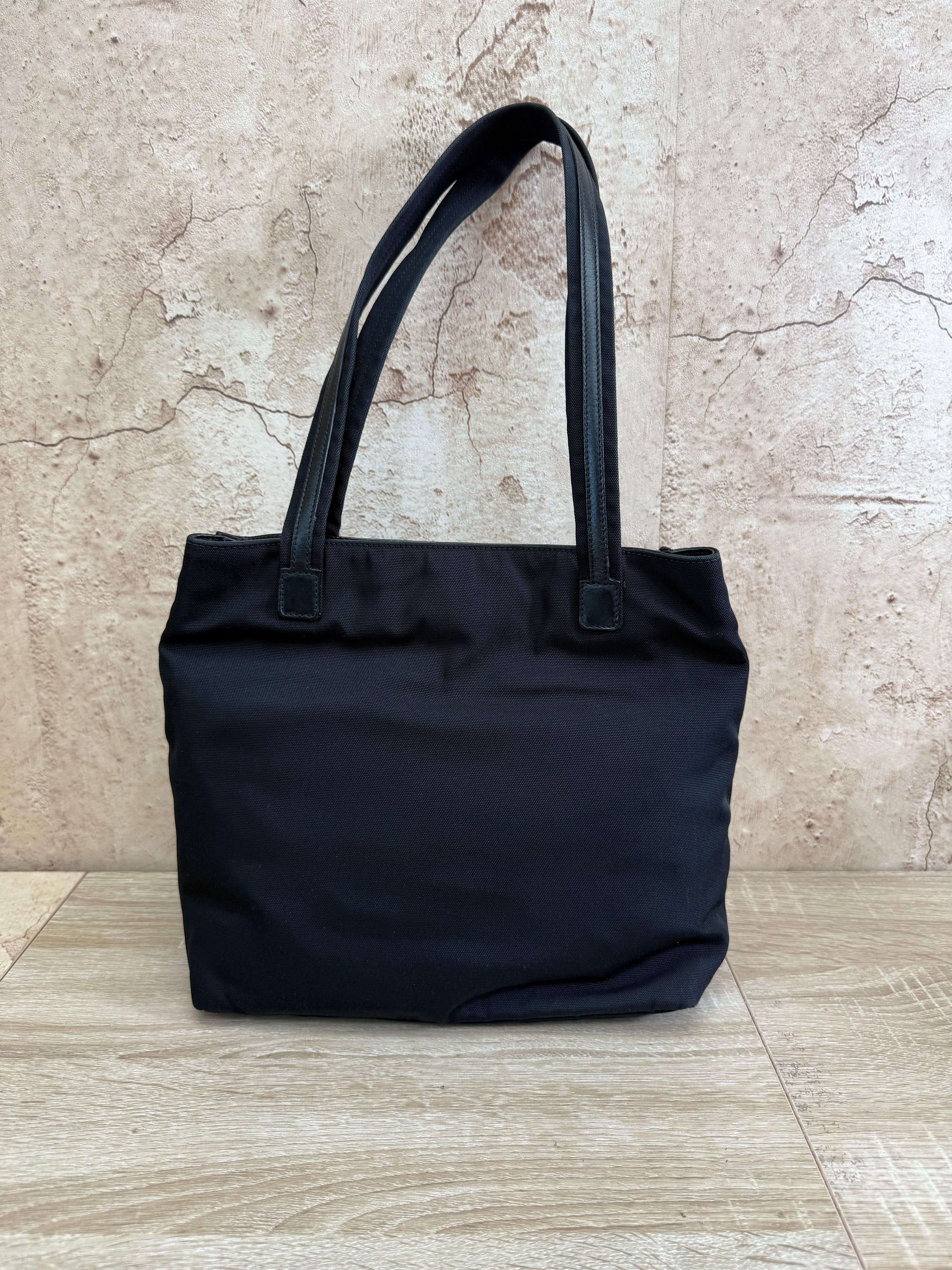 Gucci Black Canvas Tote Bag